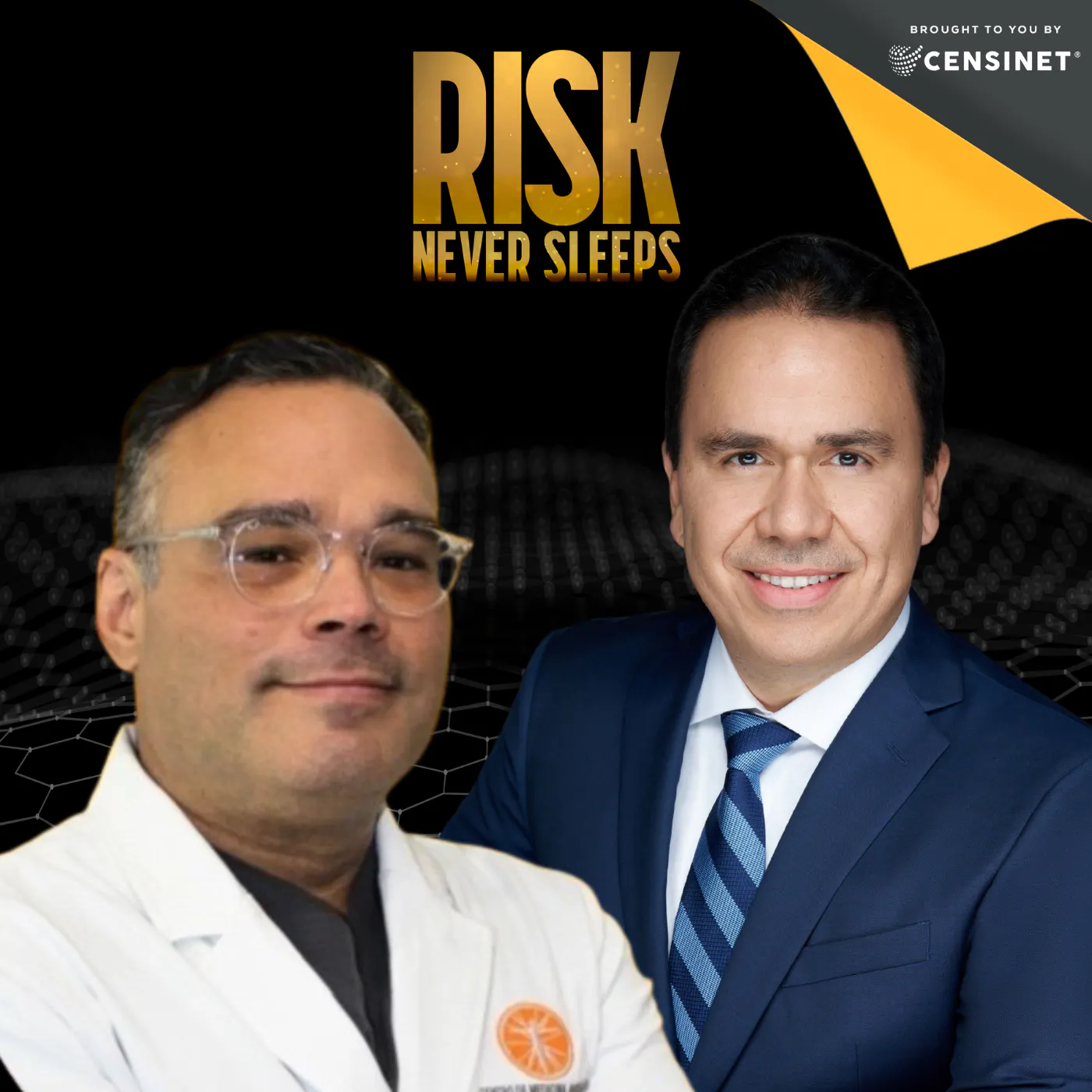 Episode #172. Why Accepting Our Expiration Date Makes Doctors Better Healers , with Dr. Orvil Martinez & Dr. Felix Rivera — Risk Never Sleeps Podcast cover