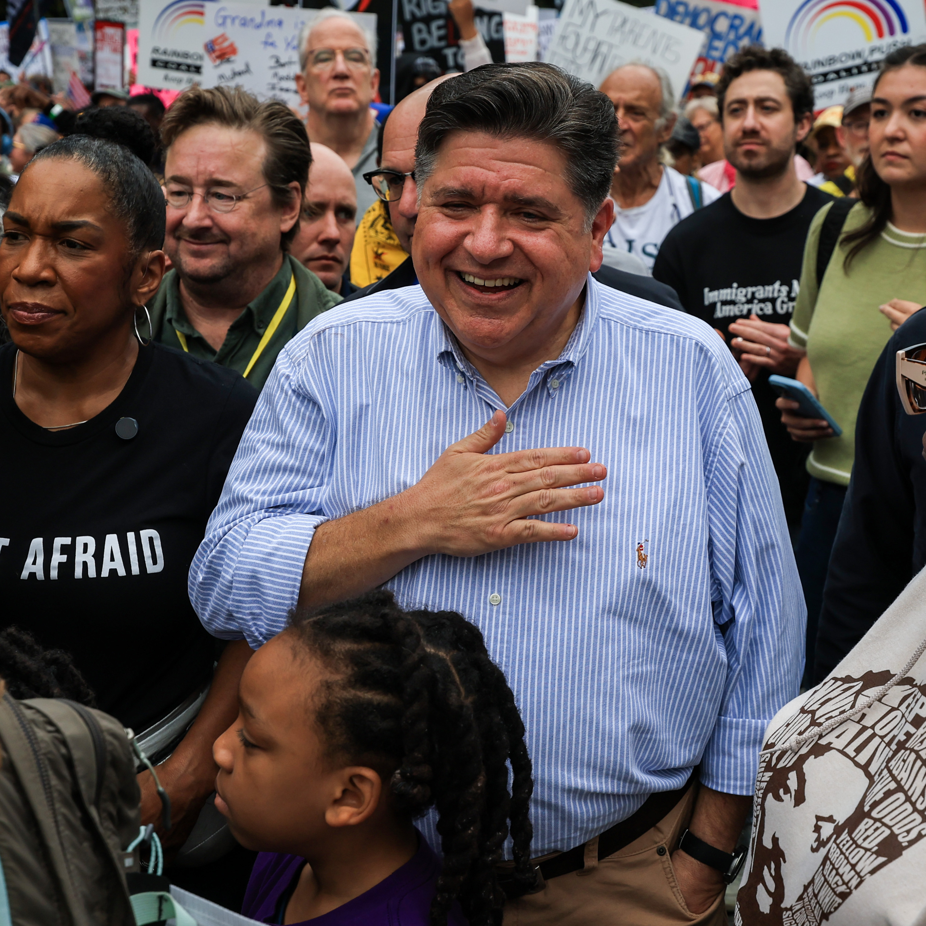 The billionaire governor taking on Trump