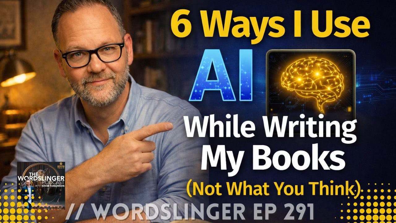 6 Ways I Use AI While Writing My Books (Not What You Think) 6 Ways I Use AI While Writing My Books (Not What You Think)