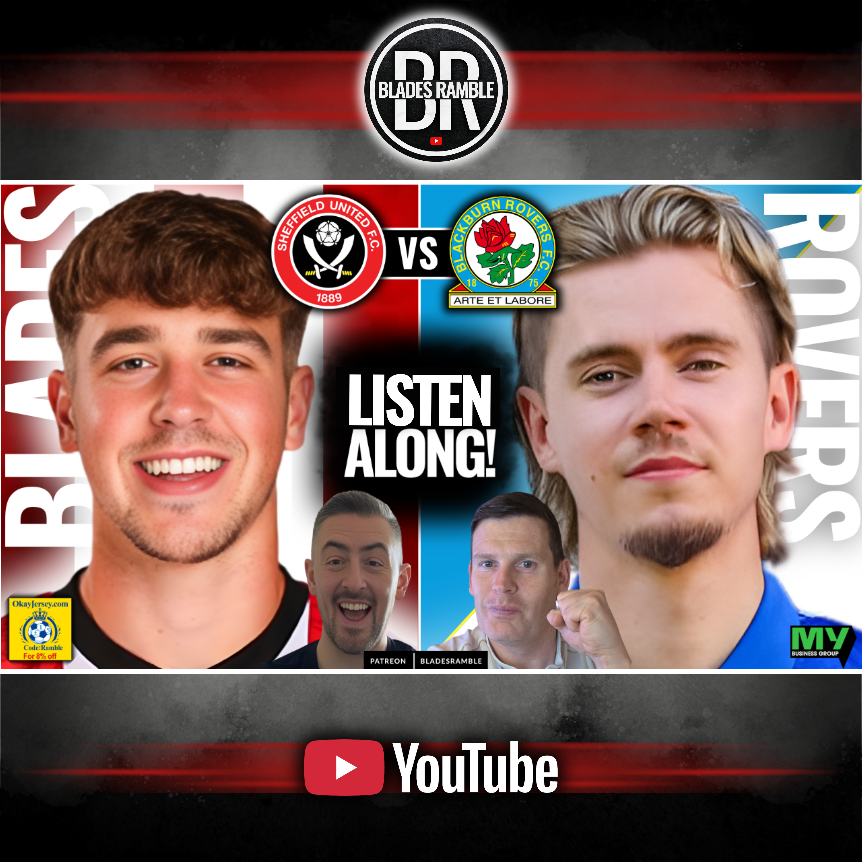 🎙️⚔️ WATCHALONG | SHEFFIELD UNITED v BLACKBURN ROVERS | LIVE ⚔️🎙️