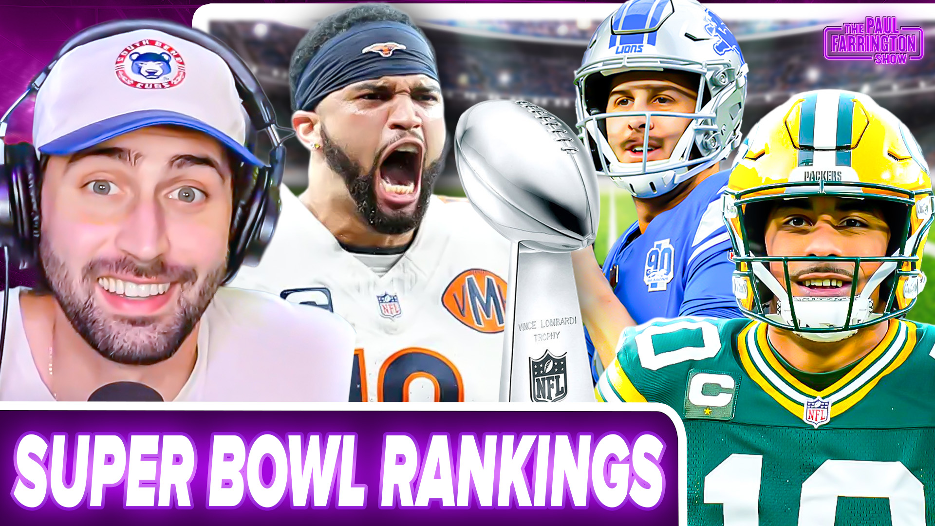Super Bowl Contender Rankings: Packers, Bears or Lions NFC North's TOP DOG? episode artwork