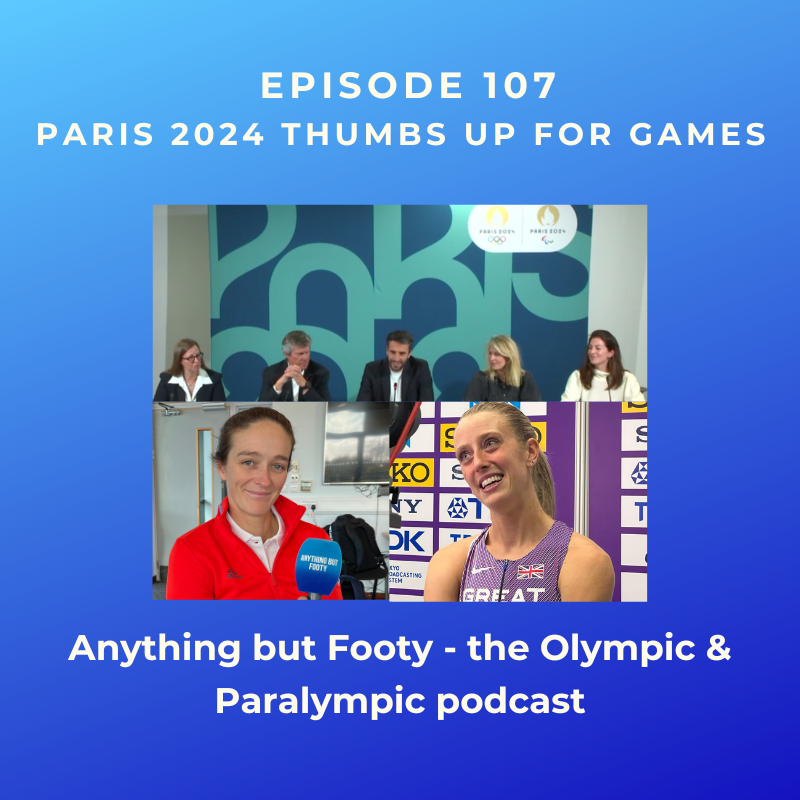 #107 Paris 2024 Thumbs Up For Games episode artwork