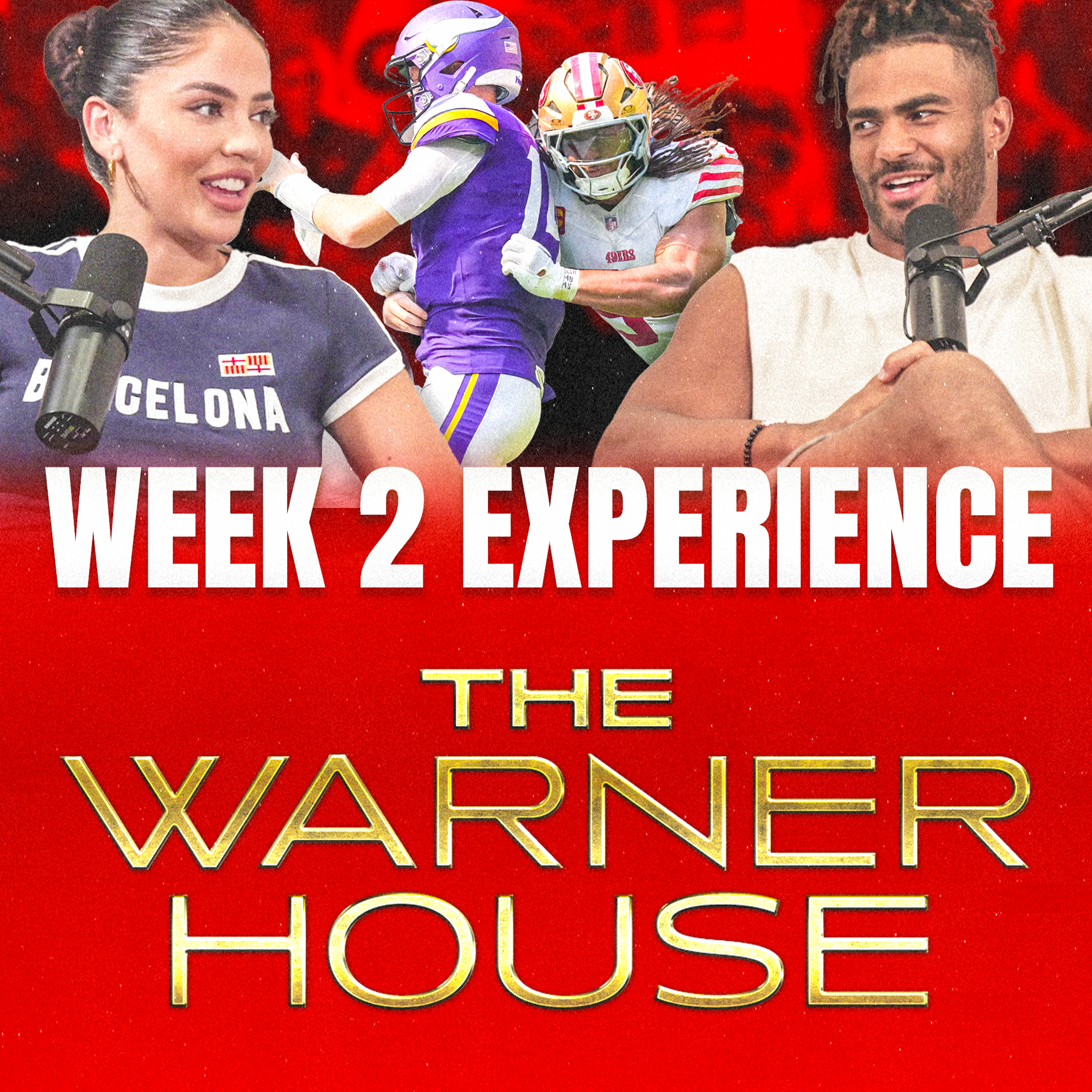Fred and Sydney Warner on 49ers Week 2 Loss, Week 3 vs. Rams and more! | The Warner House S2 E2 episode artwork