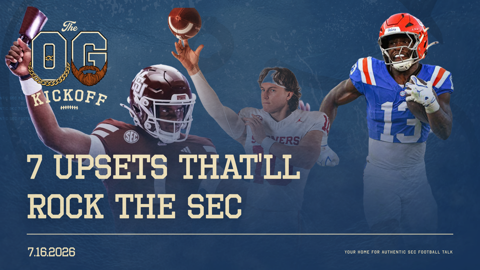 The 7 SEC upsets that'll define 2026, Gene Chizik talks 2010 Auburn & life lately