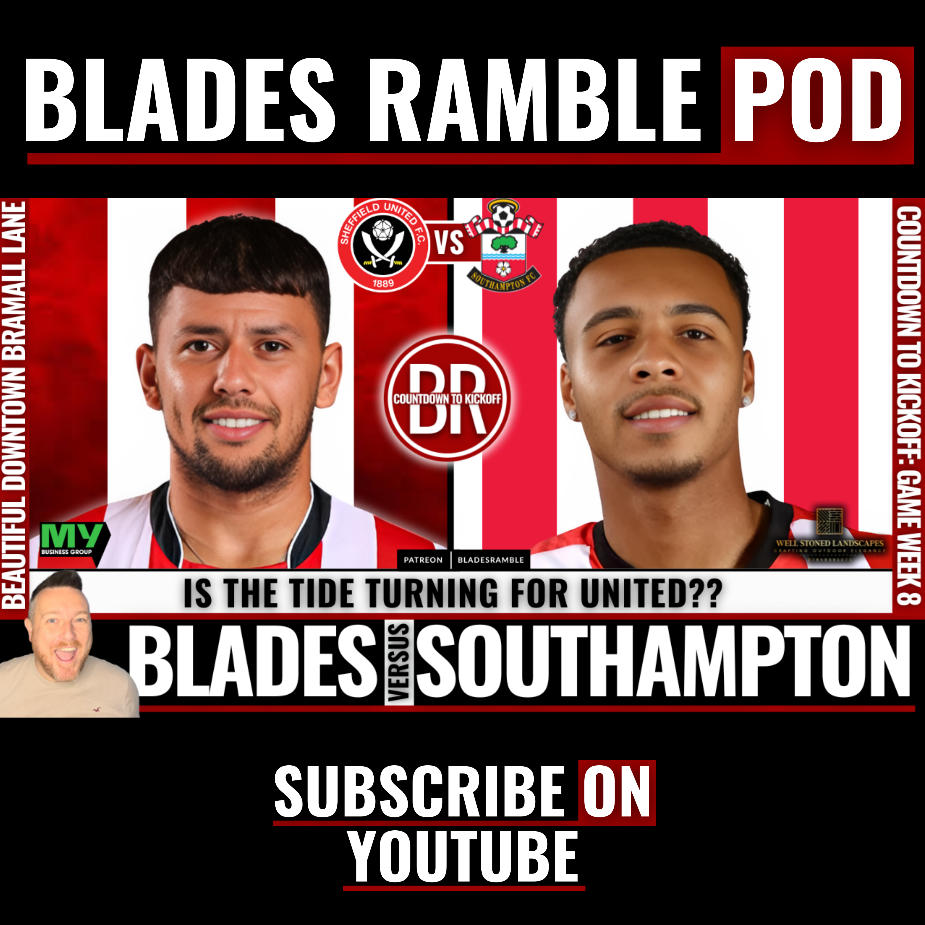 ⏳⚔️ COUNTDOWN TO KICKOFF | BLADES vs SOUTHAMPTON ⚔️⏳