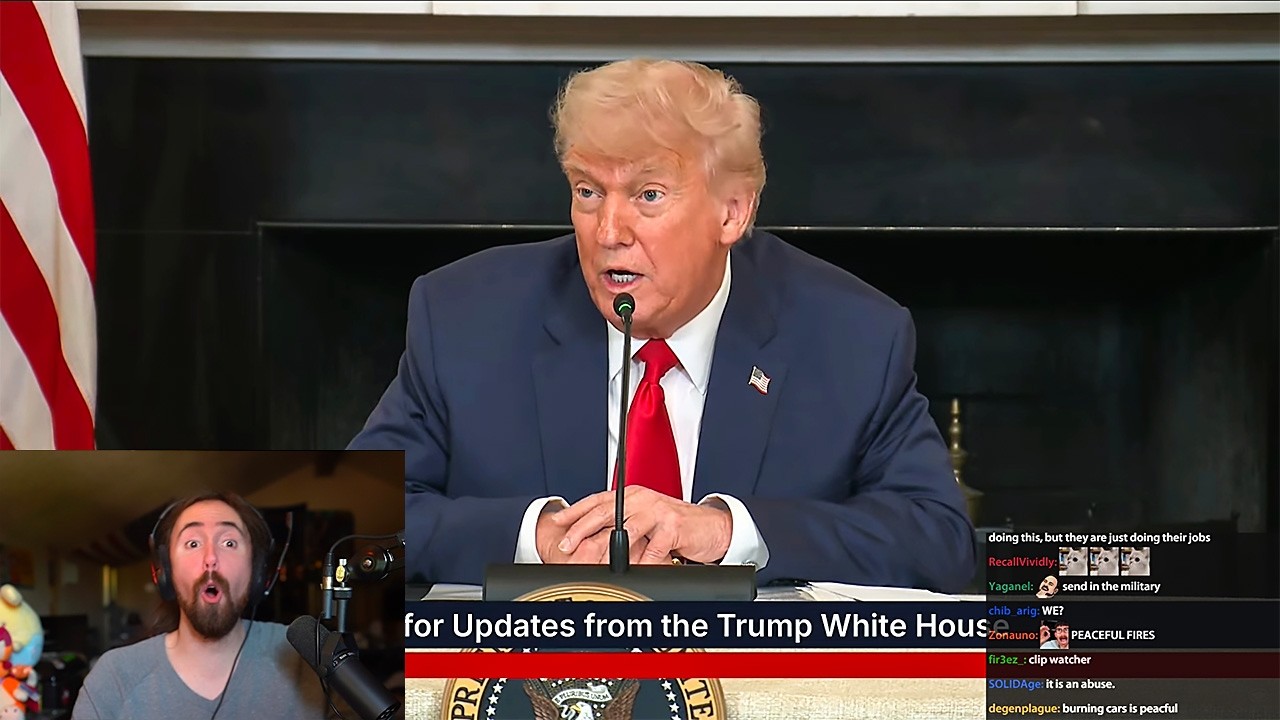 Trump got real.. | Asmongold TV