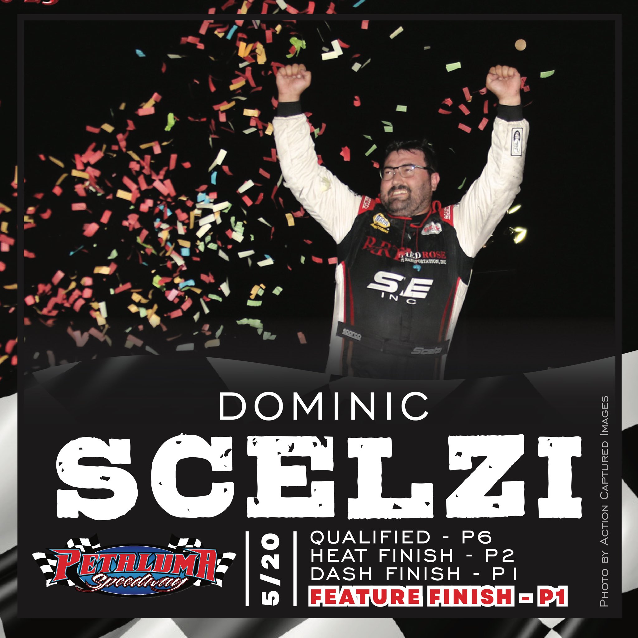 122: Dominic Scelzi, a snoozer all-star, and Indy 500 bump day episode artwork