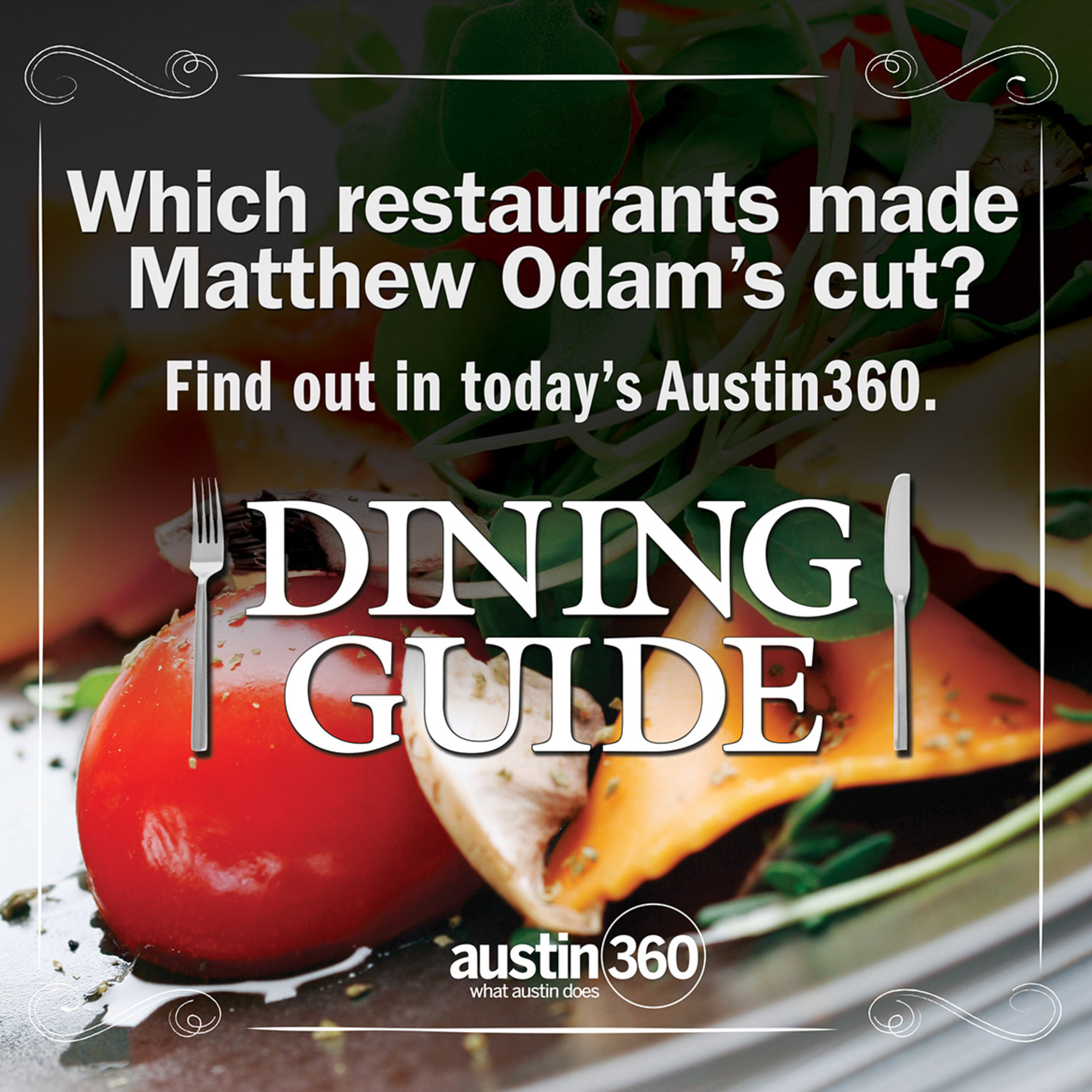 Mathew Odam on the Austin 360 Dining Guide episode artwork