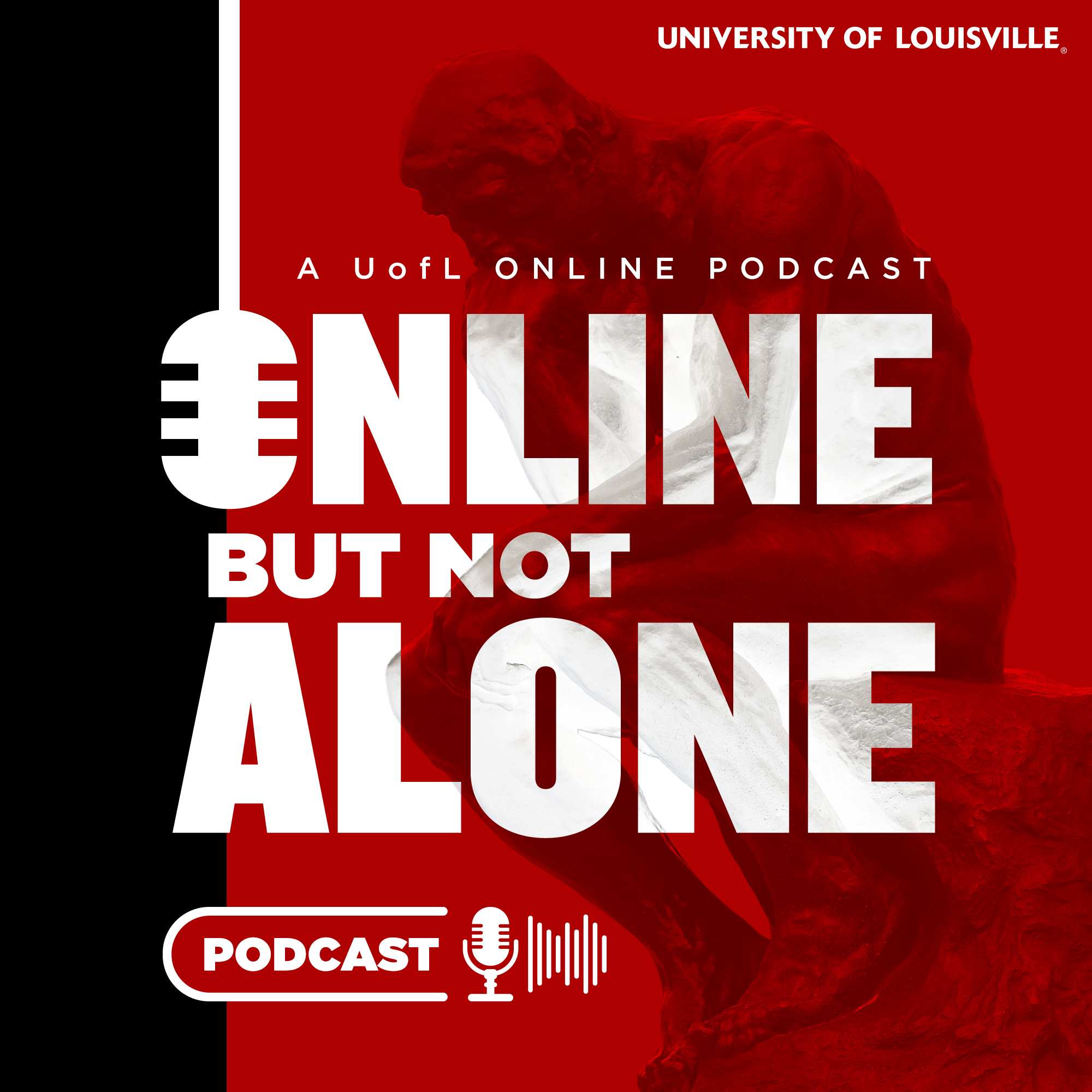 Online But Not Alone podcast artwork