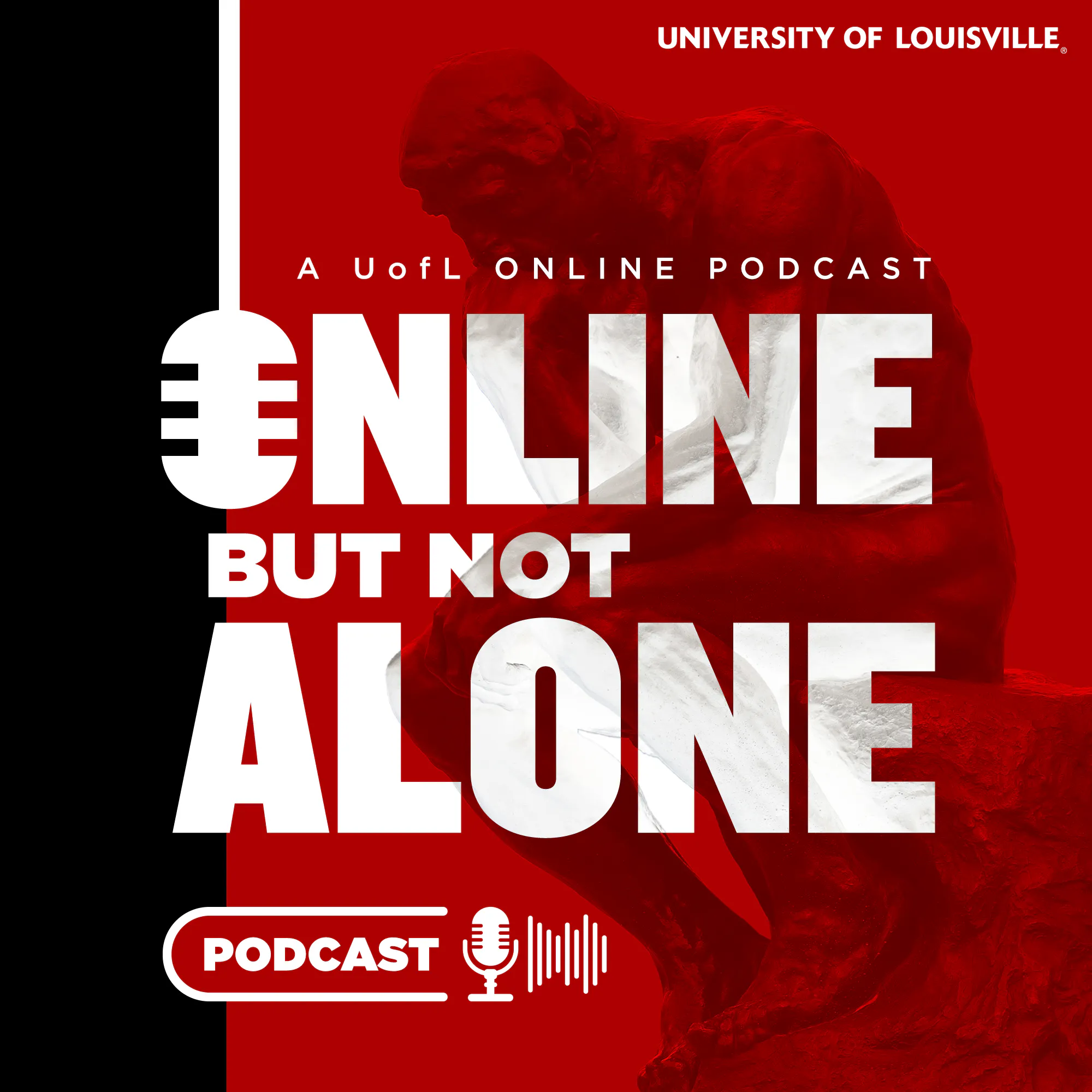 Online But Not Alone podcast artwork