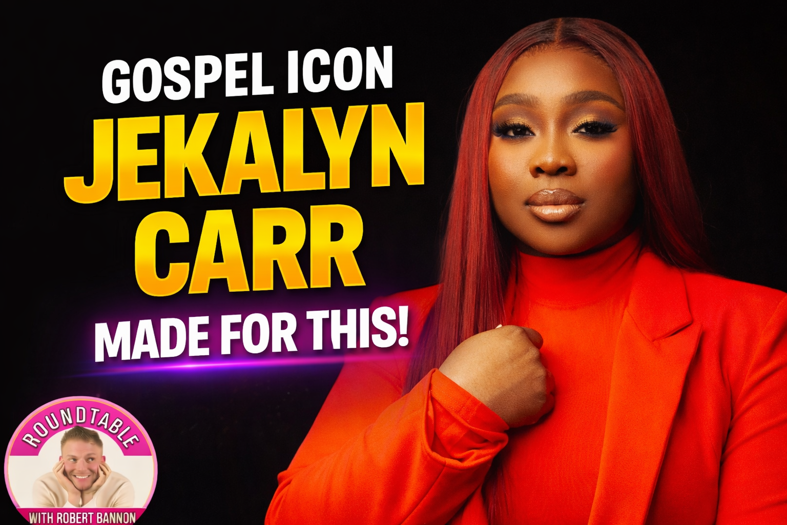 Jekalyn Carr Talks Jekalyn X The Legends And Detroit Concert On The Roundtable!