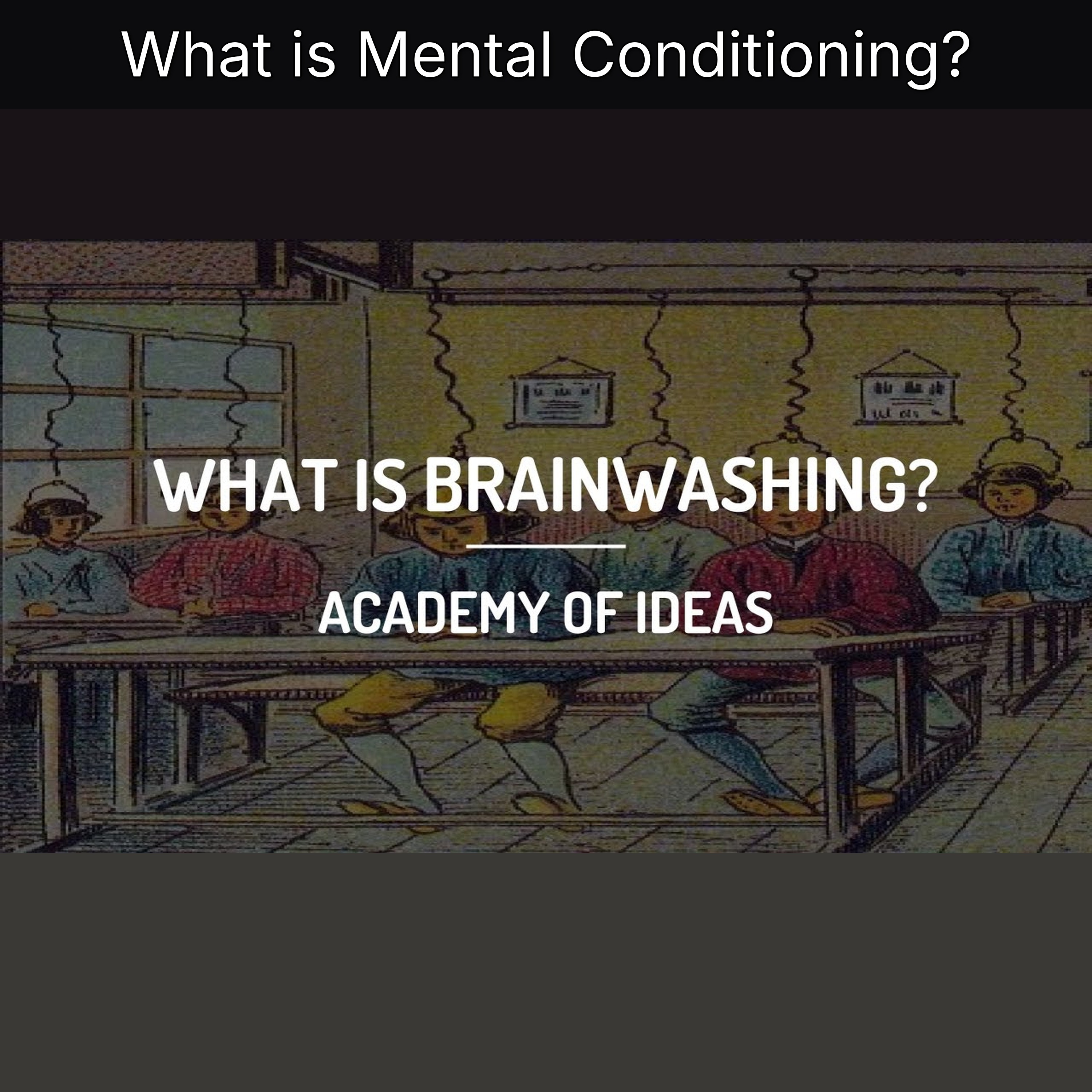What is Mental Conditioning? episode artwork