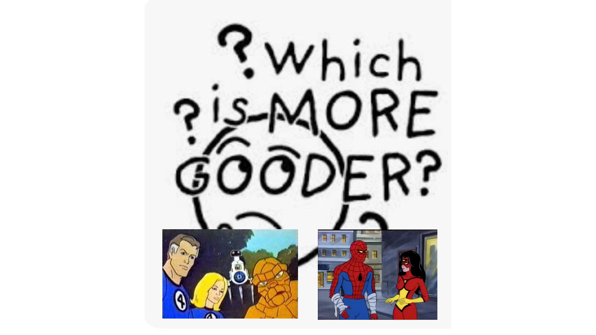 The New Fantastic Four (1978) Vs Spider-Woman (1979) Cartoons