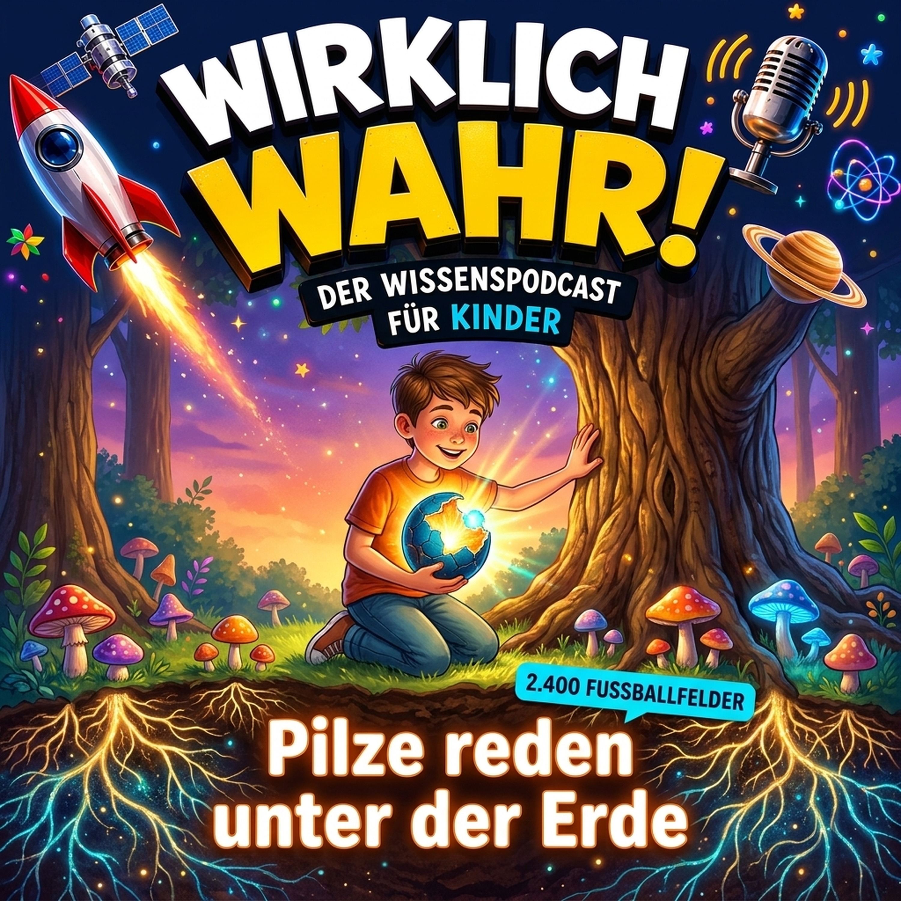 Pilze reden unter der Erde miteinander