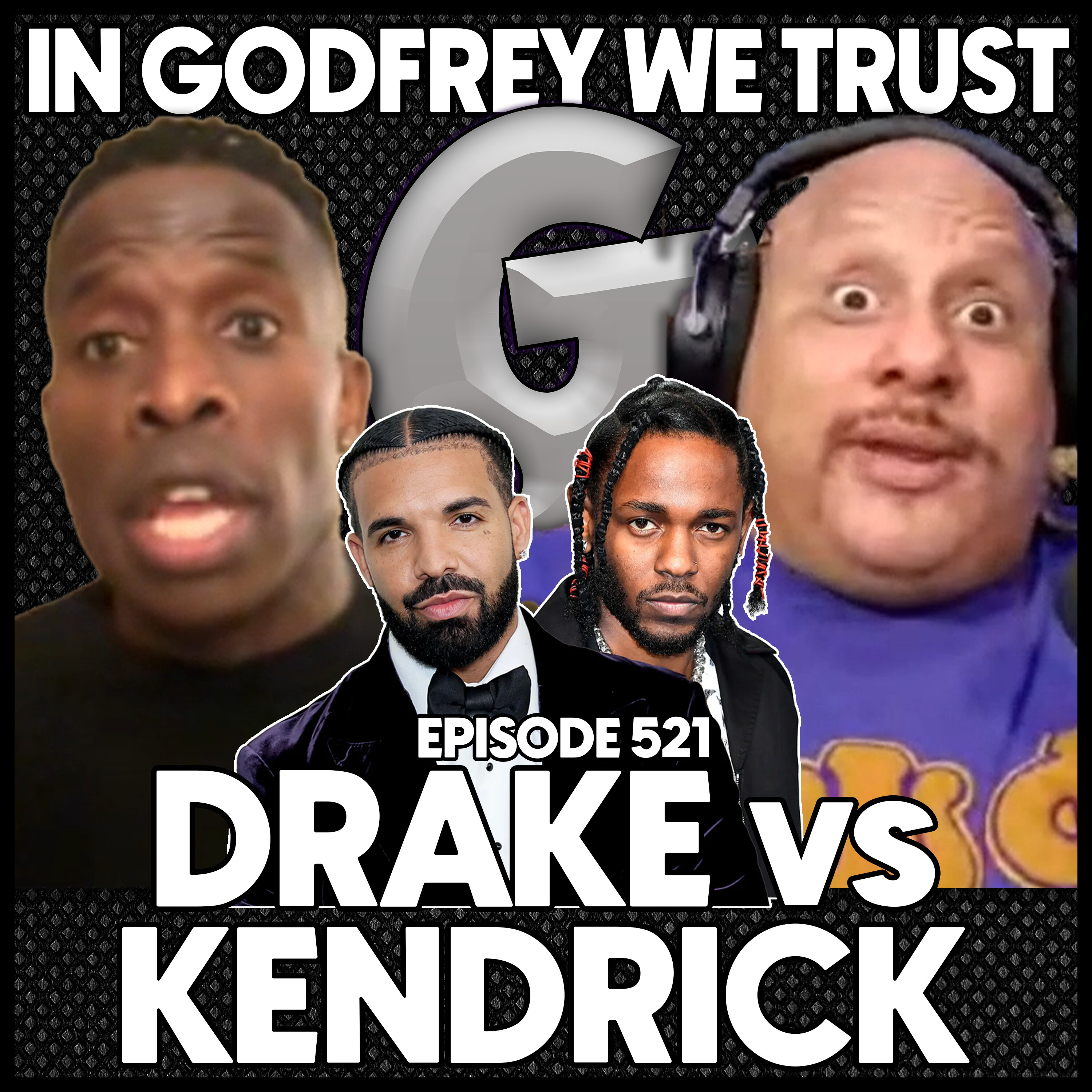 521. Drake vs Kendrick Lamar / The History of Hip Hop Beef episode artwork