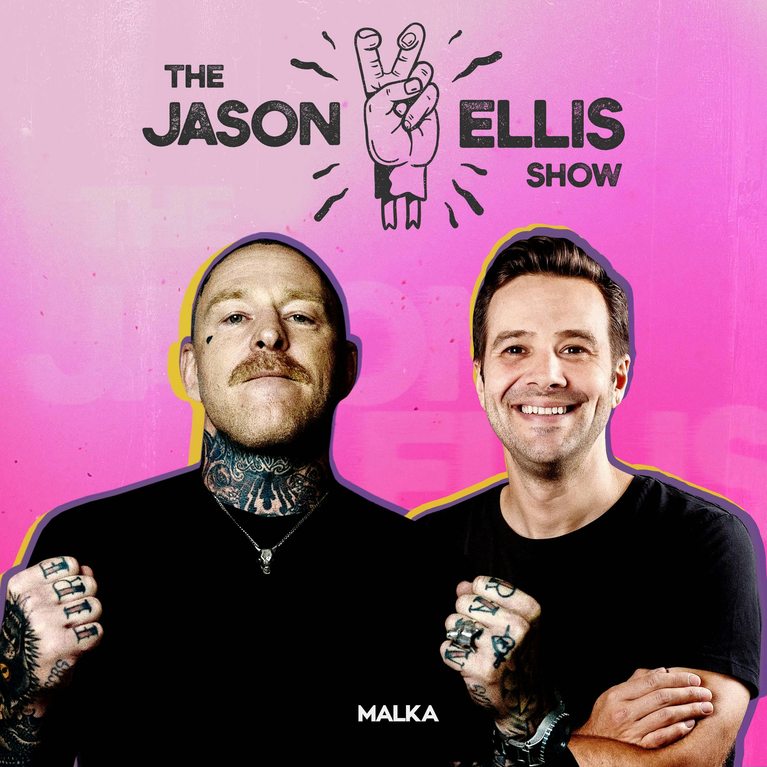 The NEW and Improved JASON ELLIS Podcast TEE - TIE DYE - ShopperBoard
