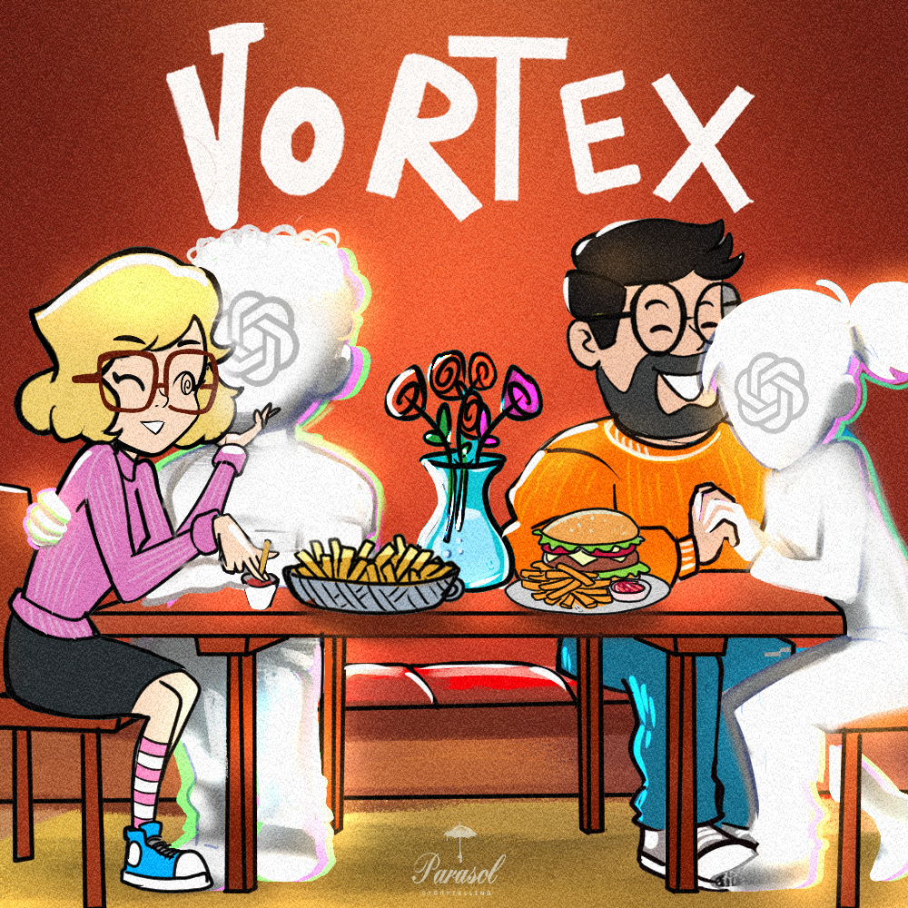 Vortex 81 - Namorando o chatGPT, mãe de IA e casamento no tibia