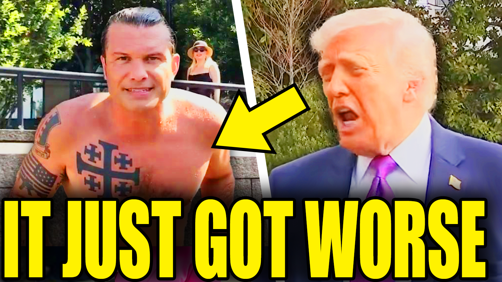 Screaming Trump Abandons Hegseth As War Crimes Leak episode artwork