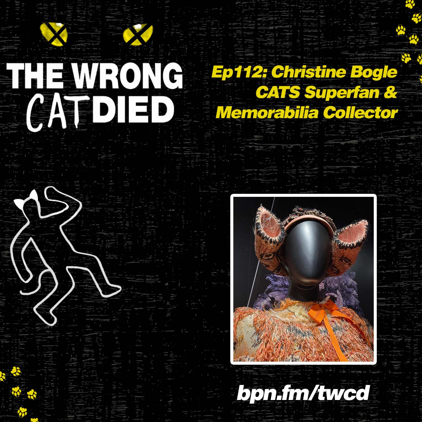 Ep112 - Christine Bogle, CATS Superfan & Memorabilia Collector episode artwork