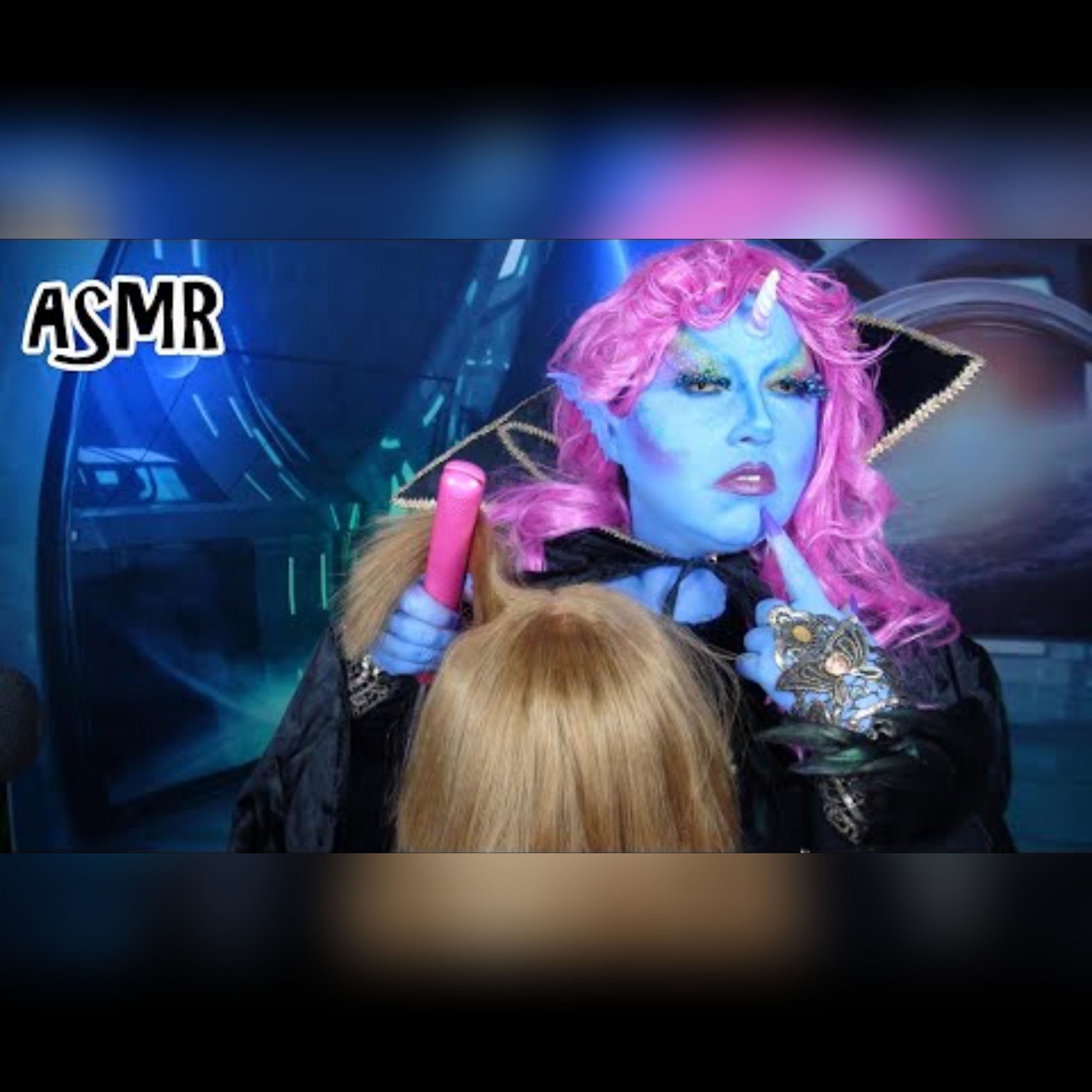 ASMR Alien Hair Styling Hair Salon Roleplay (Straightening, Hair Brushing, Real Hair, Gossip) episode artwork