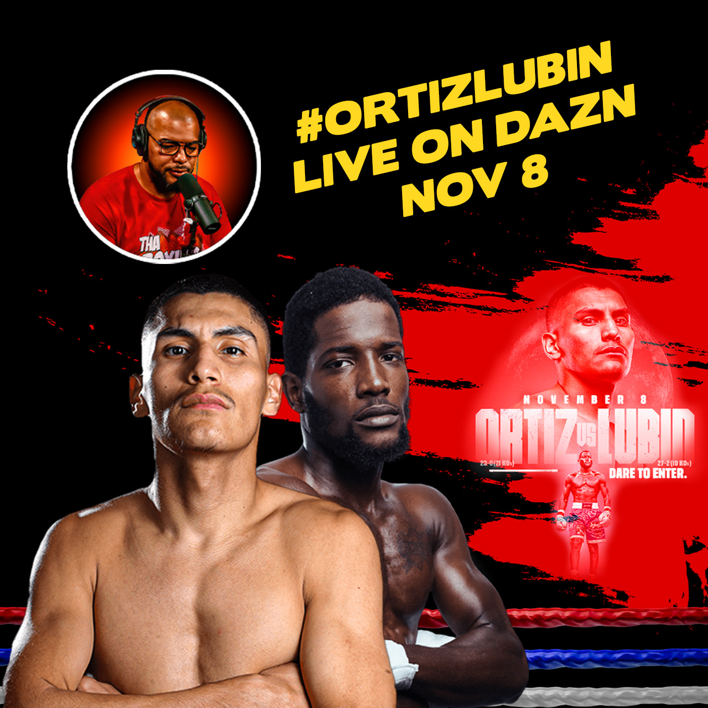 ☎️Vergil Ortiz Jr. vs. Erickson Lubin: Showdown in Fort Worth🔥