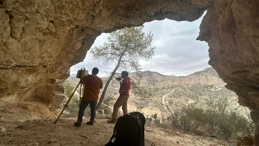 Hace 20.000 años los homo sapiens eligieron el abrigo de las ventanas de Albatera