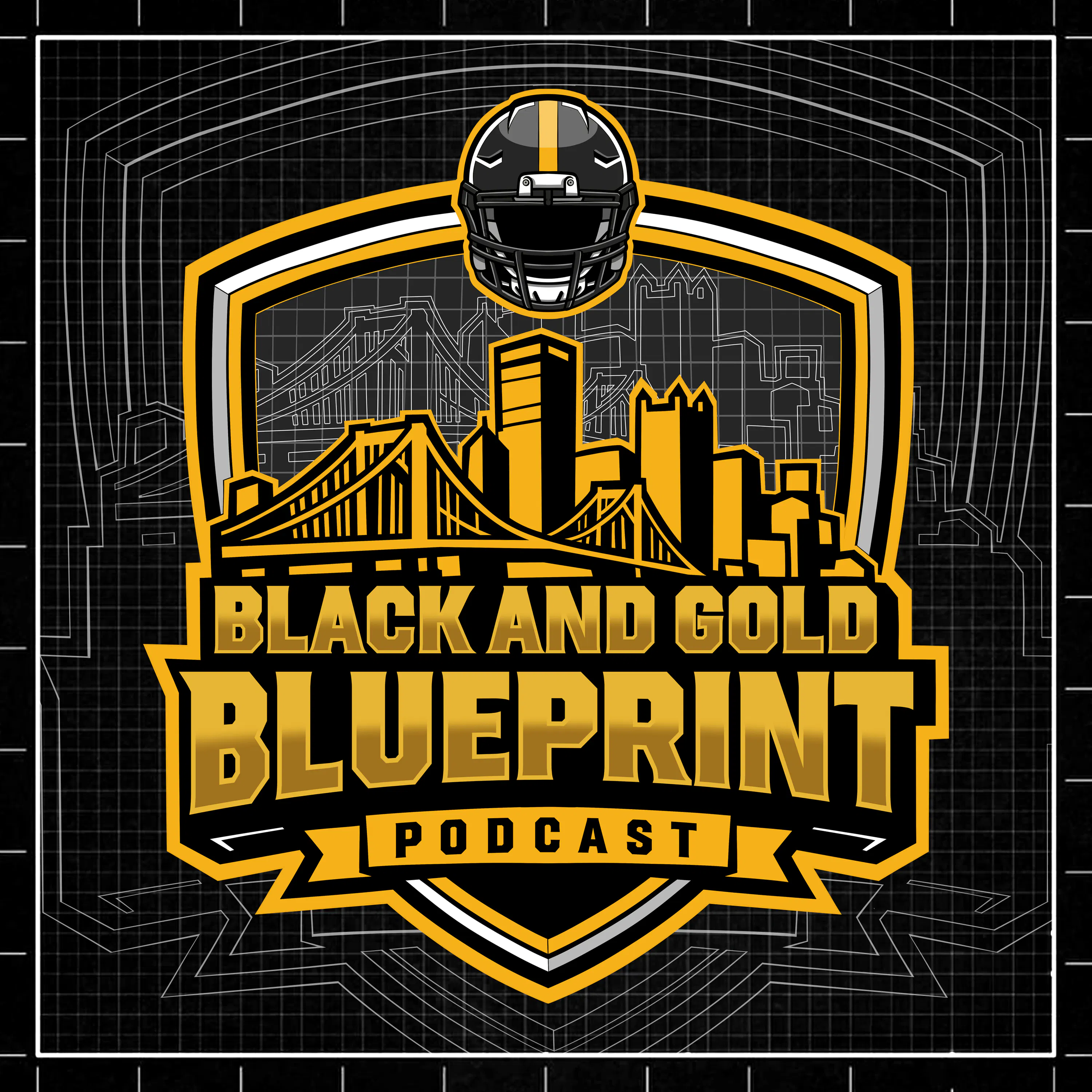 Black & Gold Blueprint: A Pittsburgh Steelers Podcast podcast artwork