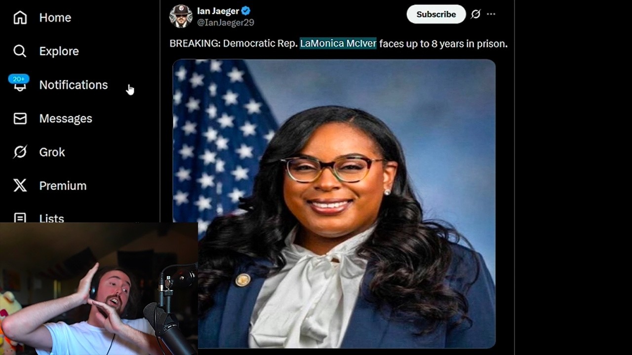 She belongs in jail.. | Asmongold TV