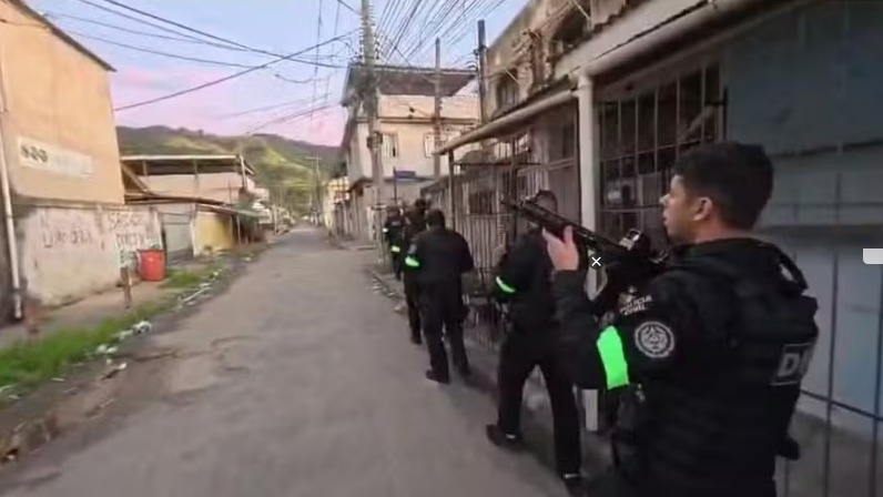 Mais de 200 criminosos de outros estados foram presos no Rio de Janeiro ao longo de 2025