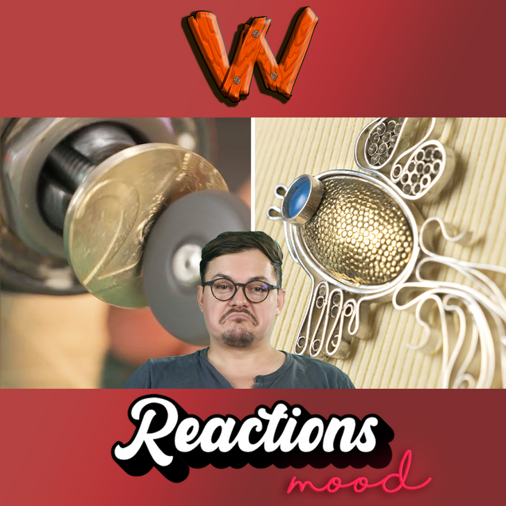 Stunning Goldfish Pendant Made from a Coin! - Reaction episode artwork