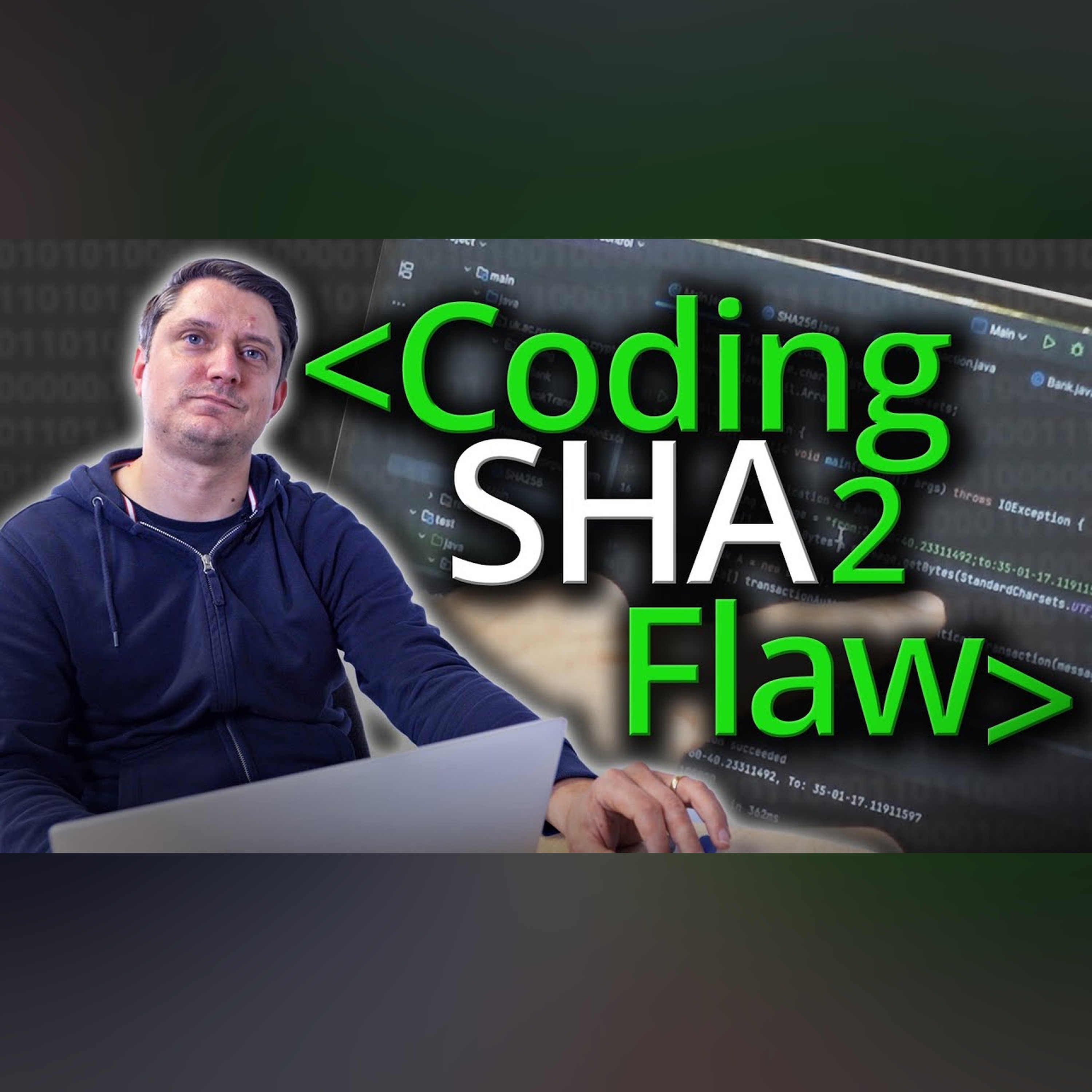 Coding a SHA2 Length Extension Attack - Computerphile episode artwork
