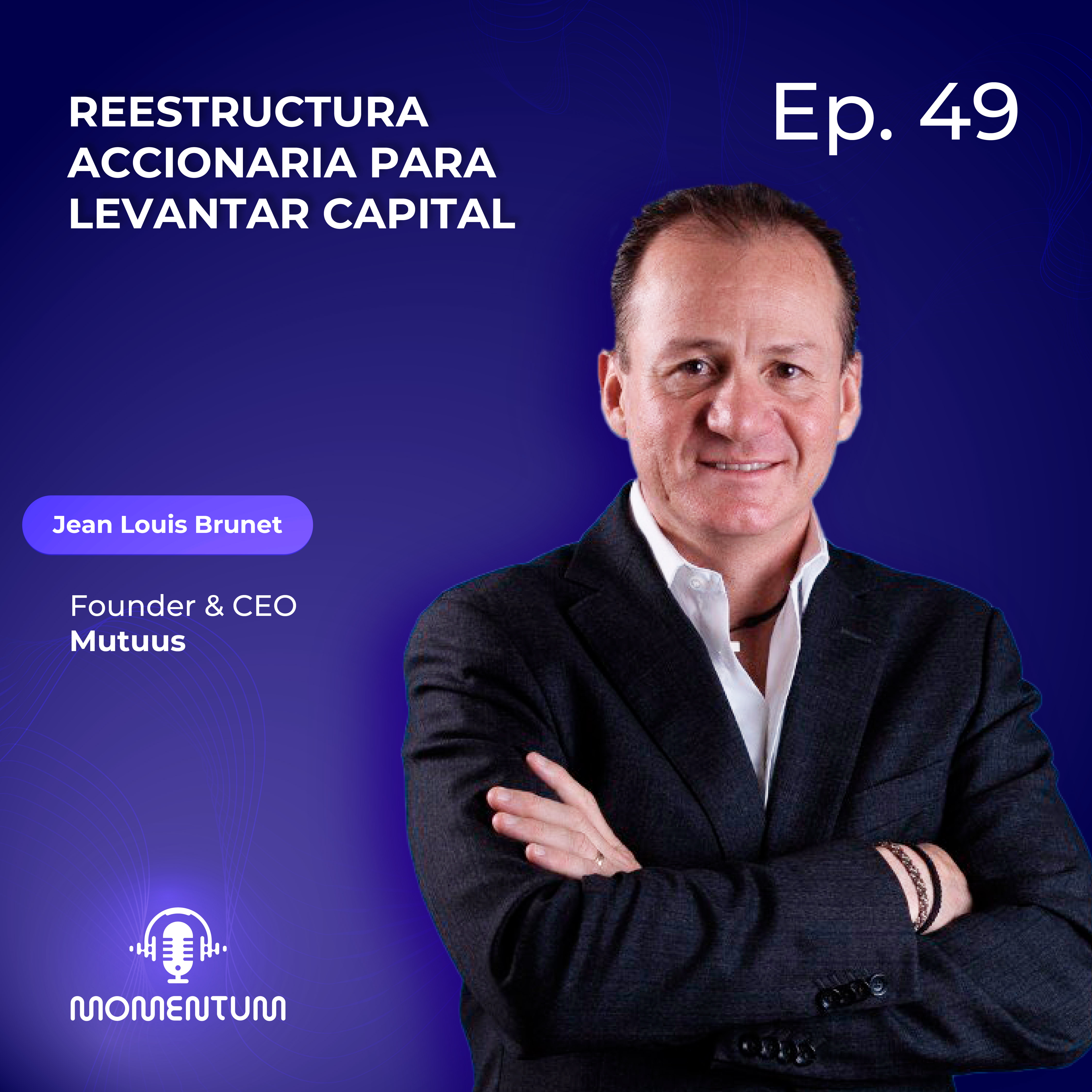 49: Startup Questions: Reestructura accionaria para levantar capital | Jean Loius Brunet - Mutuus episode artwork