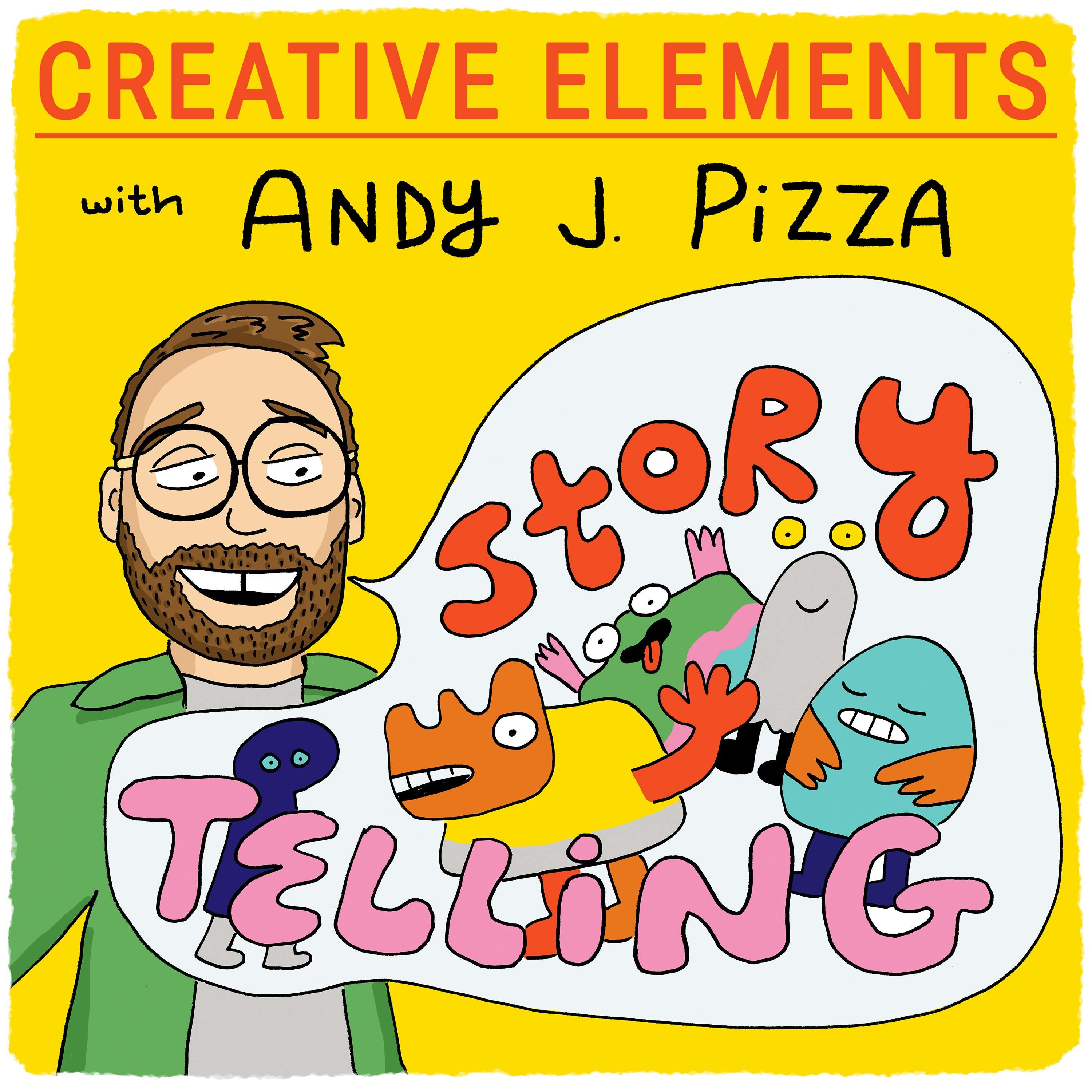 #77: Andy J. Pizza [Storytelling] – Writing with pictures and developing your taste Image