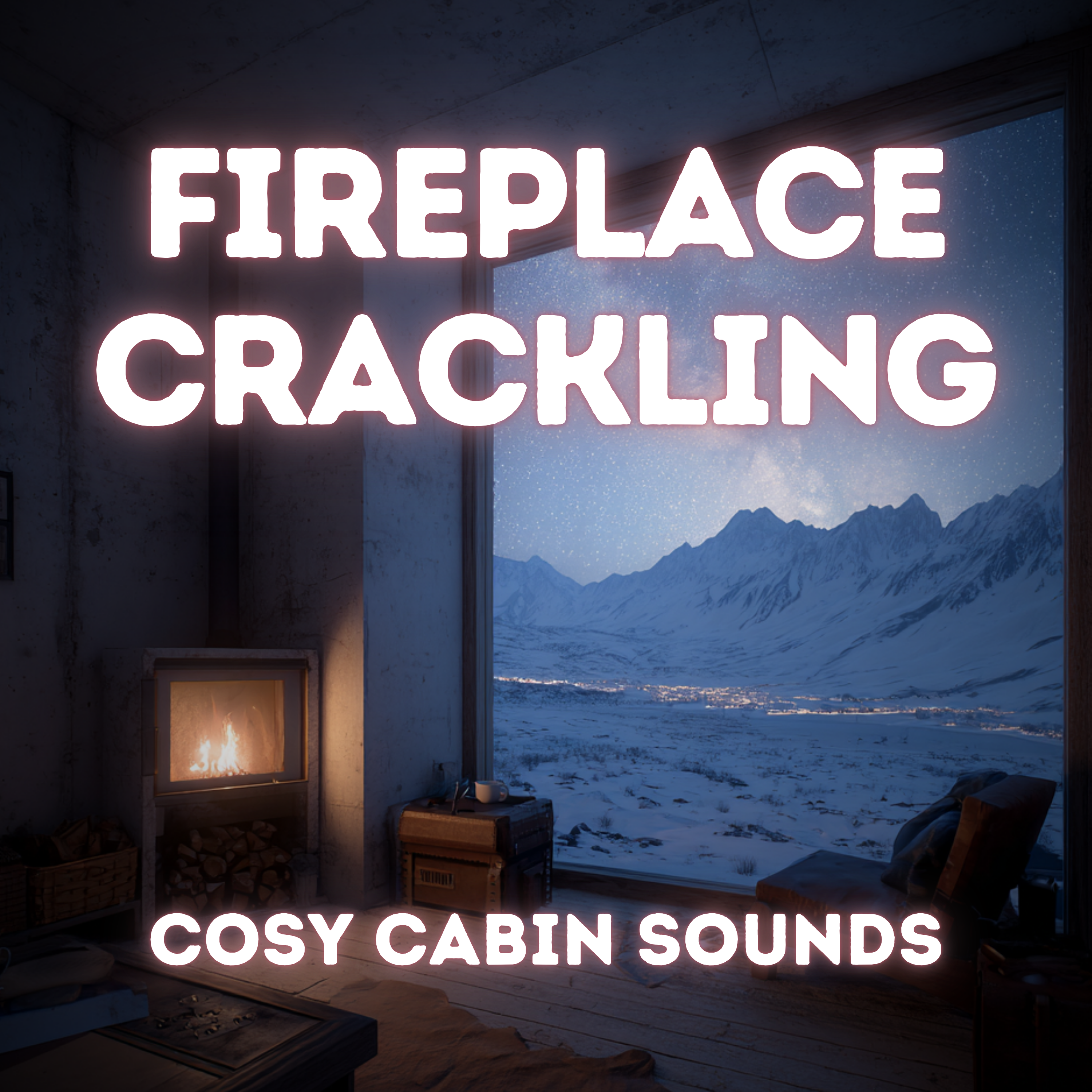 Fireplace Crackling — Cozy Cabin Sleep Sounds