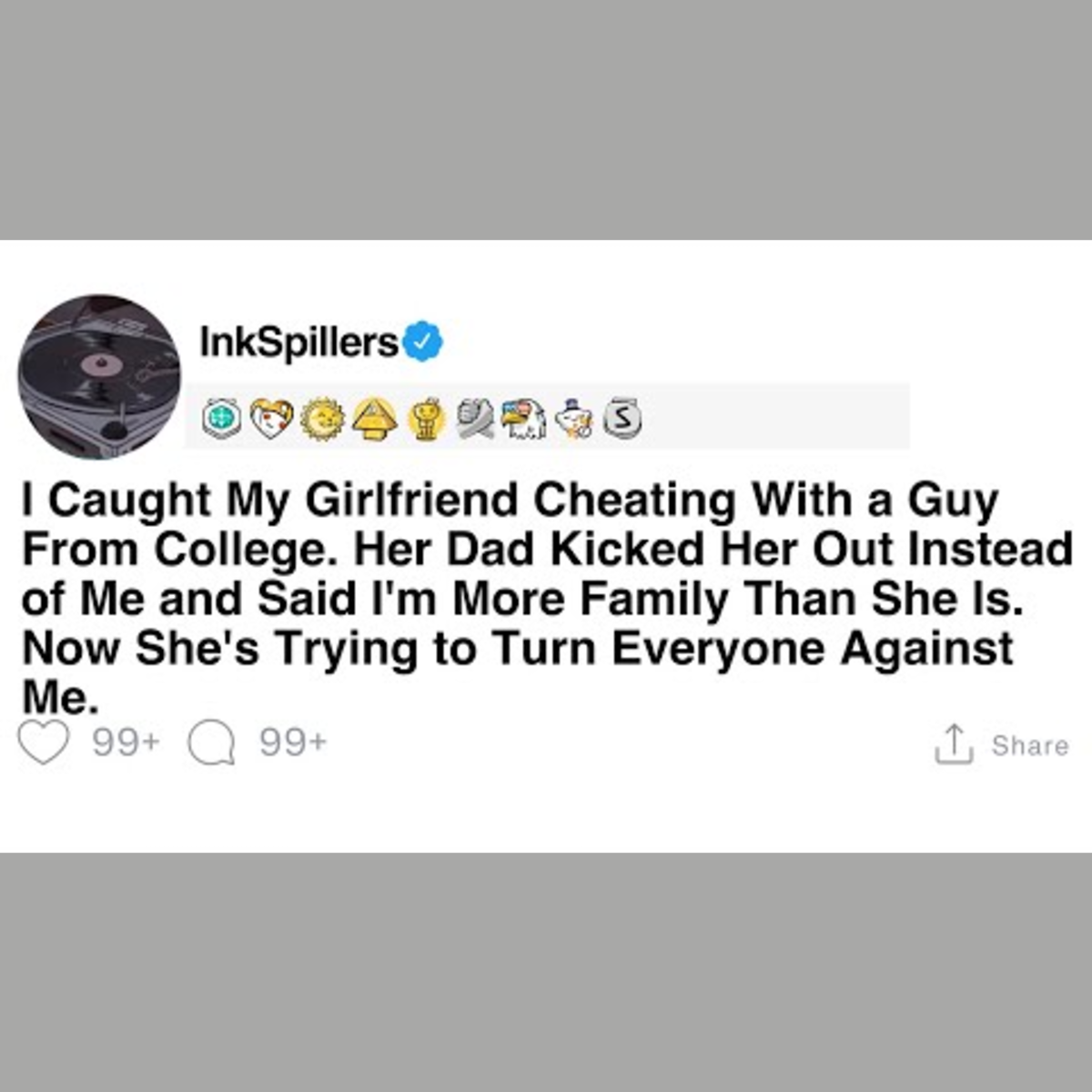 Caught Girlfriend Cheating with College Guy, Dad Sides with Me