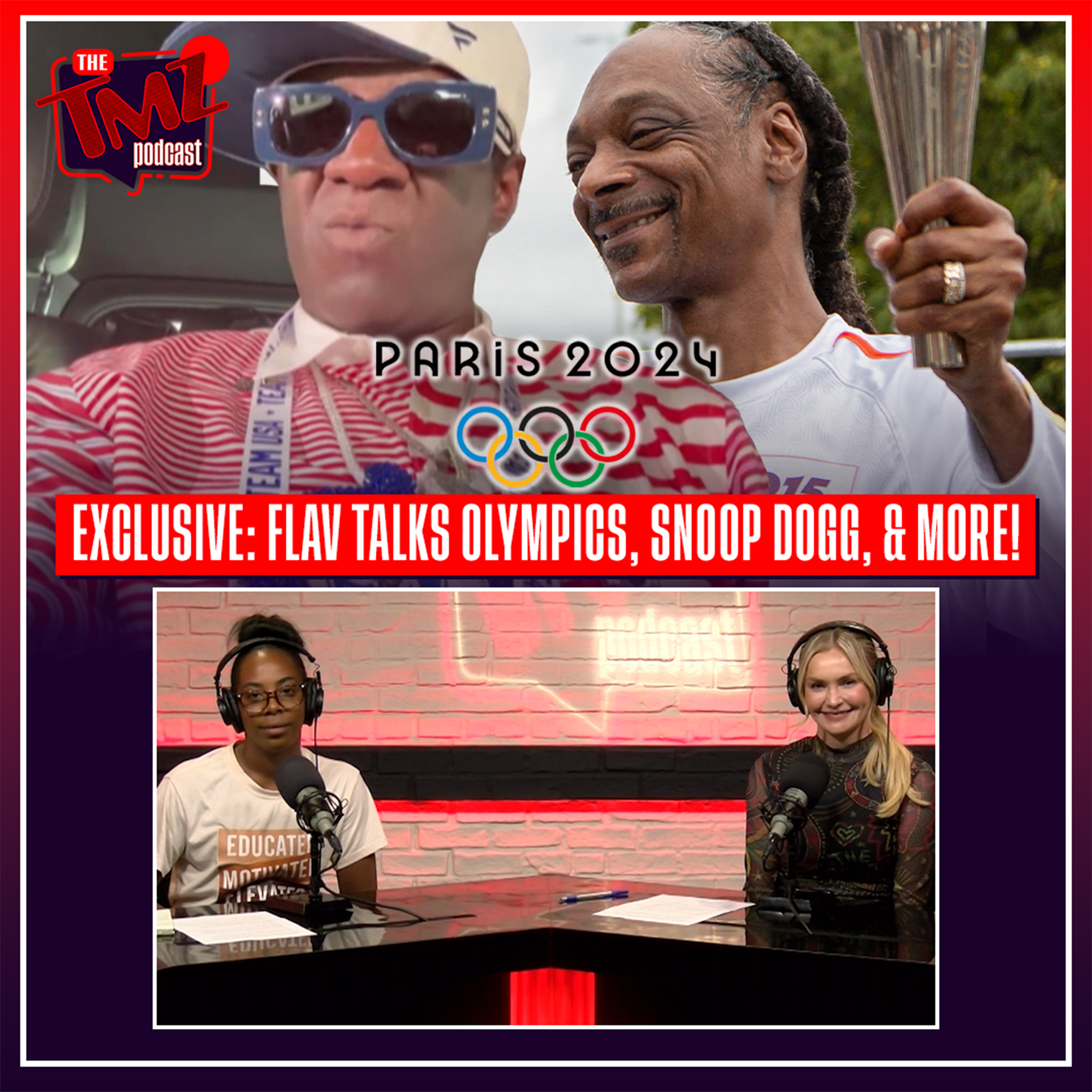 EXCLUSIVE: Flavor Flav Talks Olympics, & Snoop Dogg Torchbearer Role!