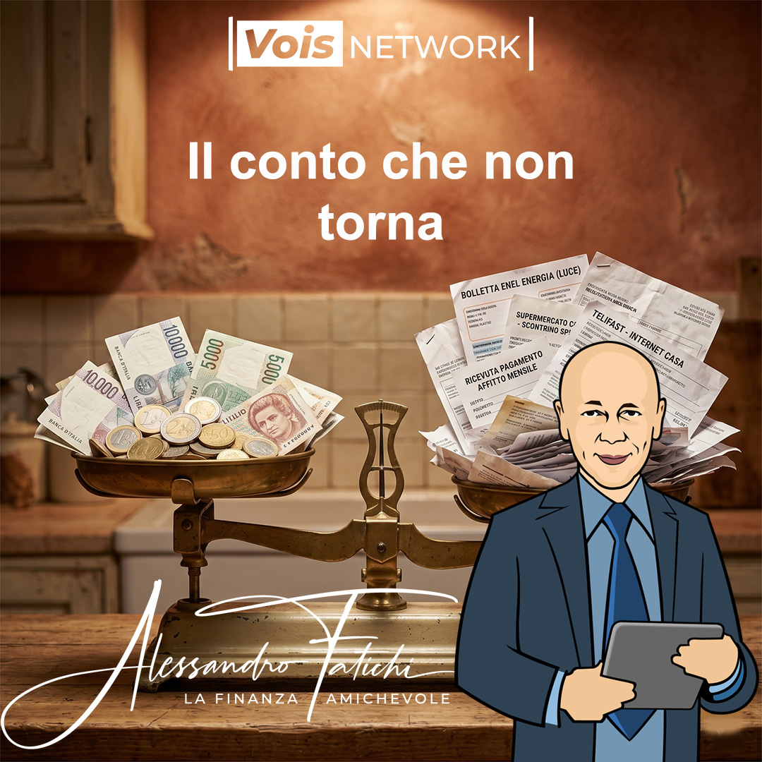 Il conto che non torna: redditi, spese e il tempo che scorre