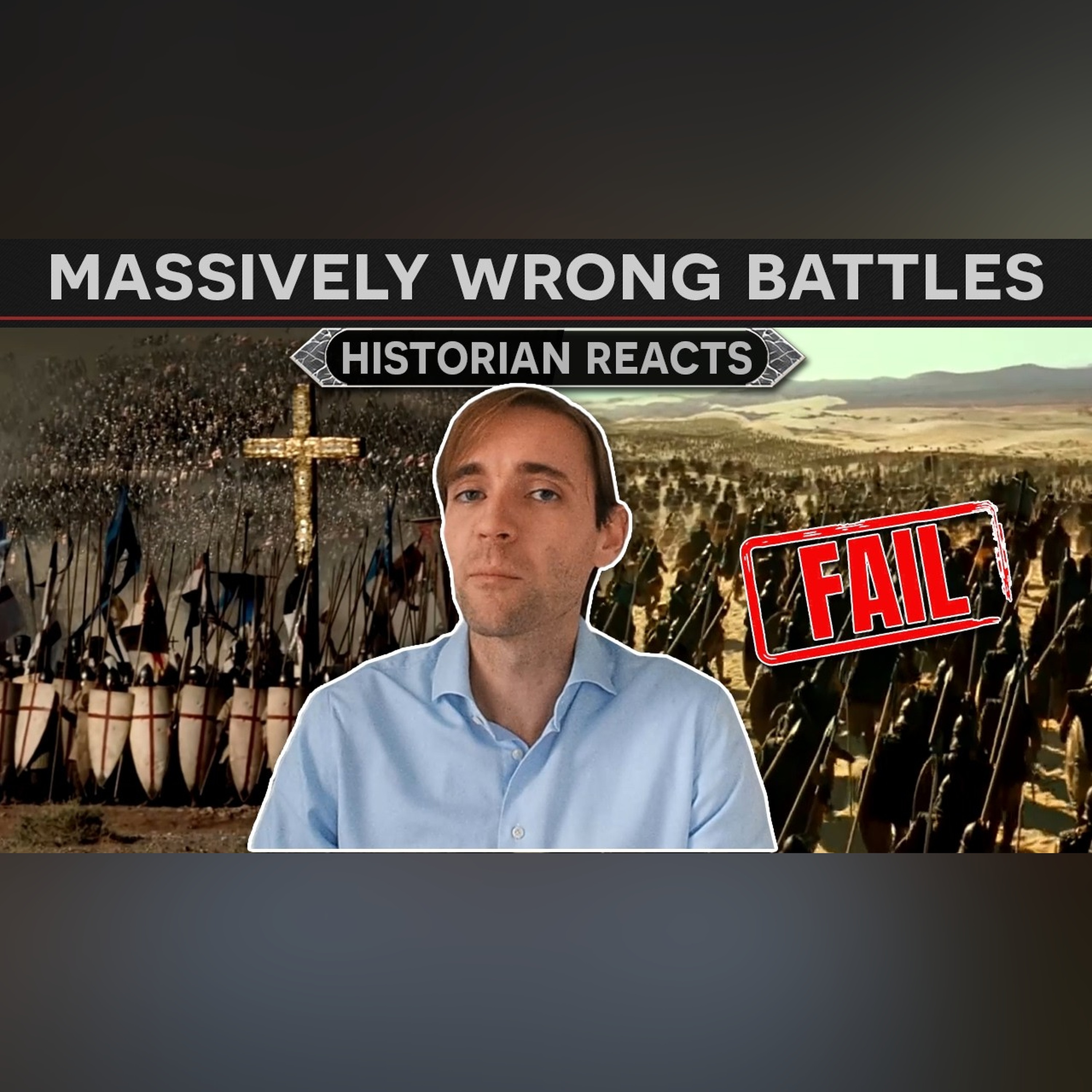 Historian Reacts - Why EVERY massive battle is wrong! episode artwork