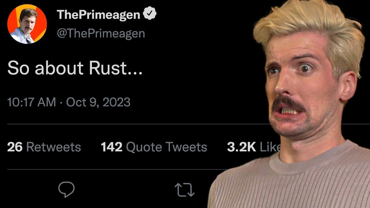 Prime Learns The Truth About Rust | Theo - t3․gg