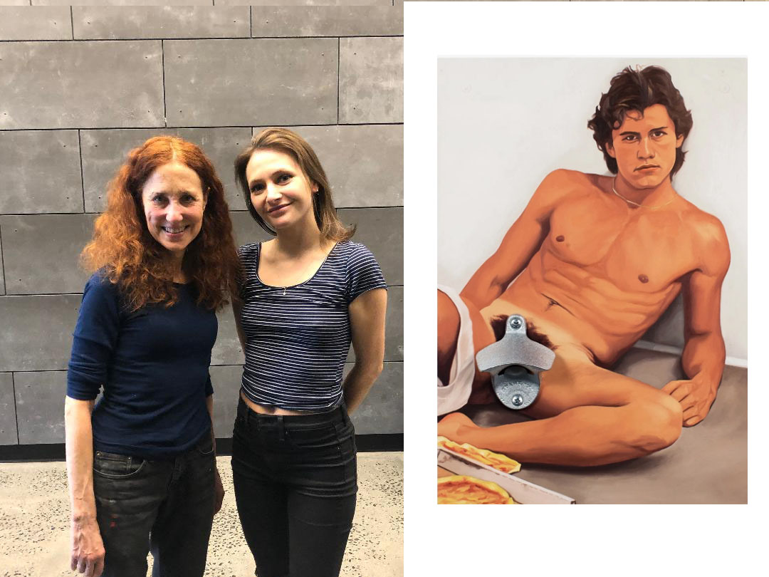 DLG230 Alexandra Rubinstein's luscious paintings raise consciousness of the female role in art. episode artwork