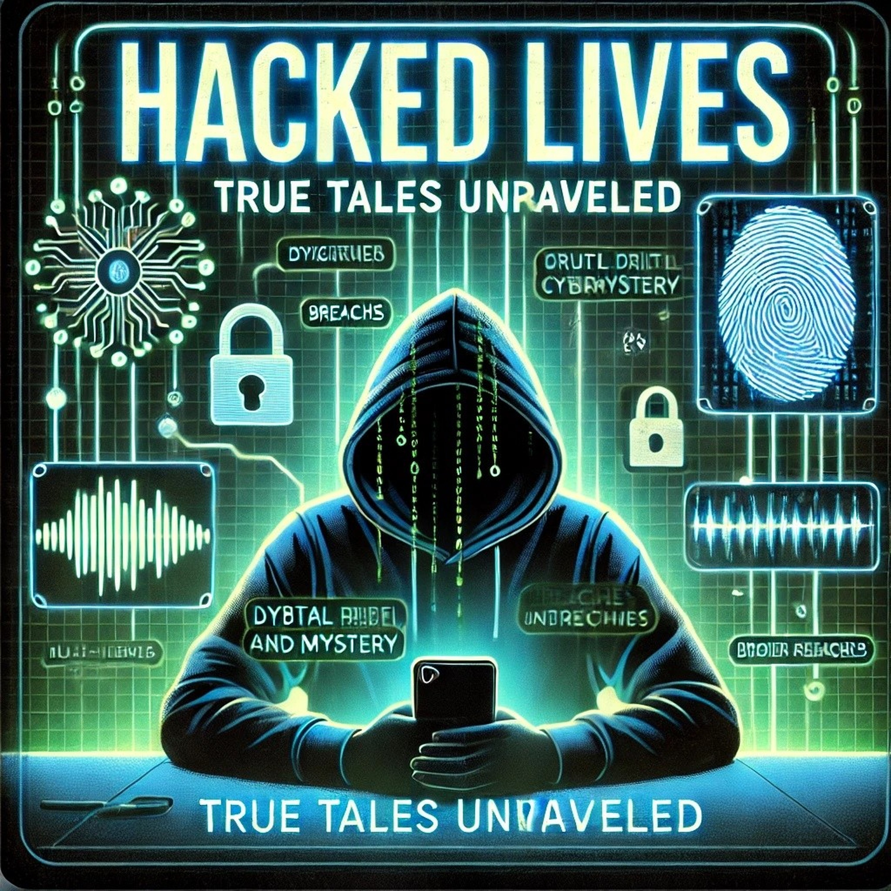 Hacked Lives: True Tales Unraveled podcast artwork