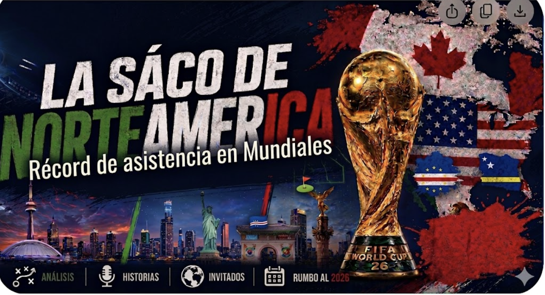 Record de asistencias en Mundial 2026 episode artwork