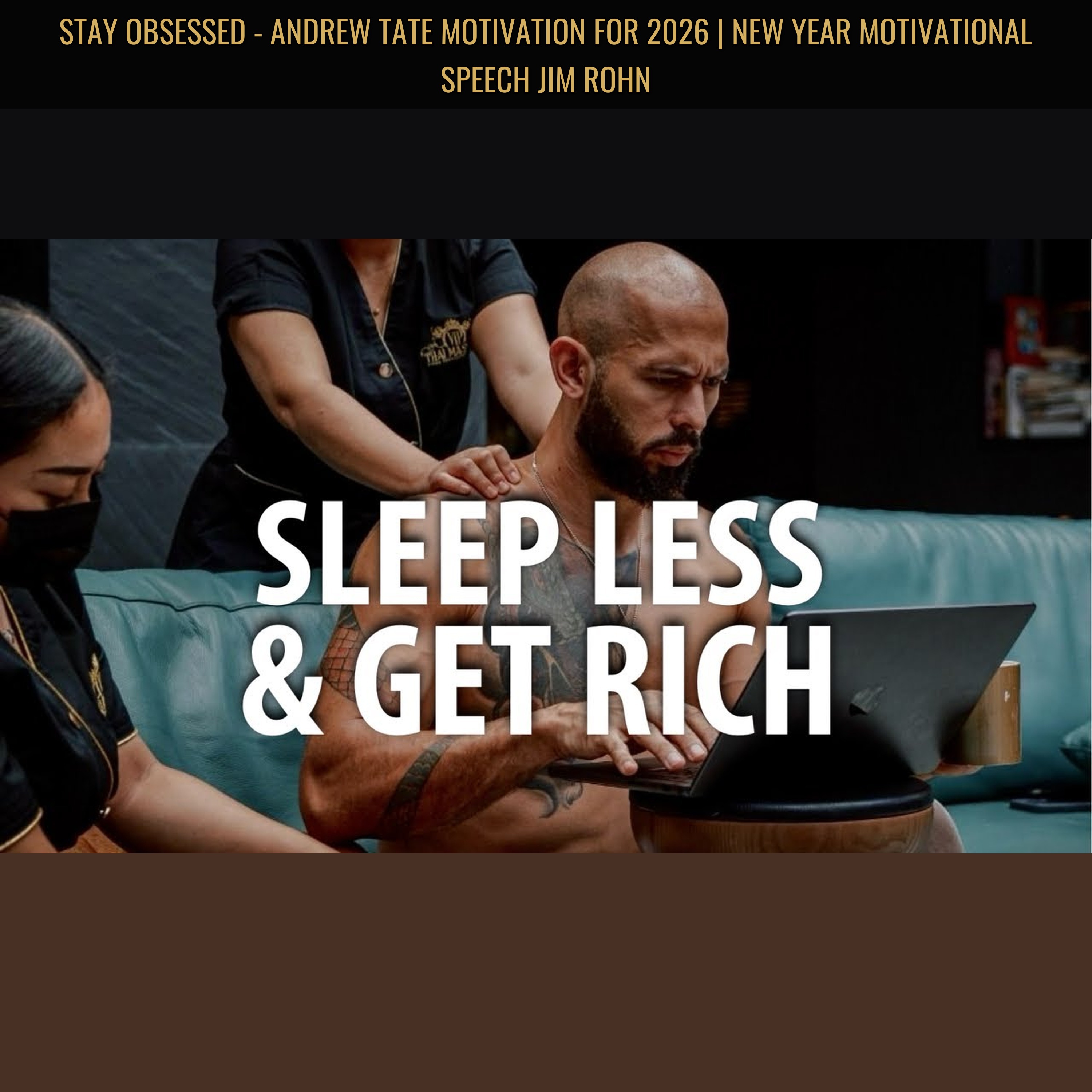 STAY OBSESSED - Andrew Tate Motivation for 2026 | New Year Motivational Speech Jim Rohn