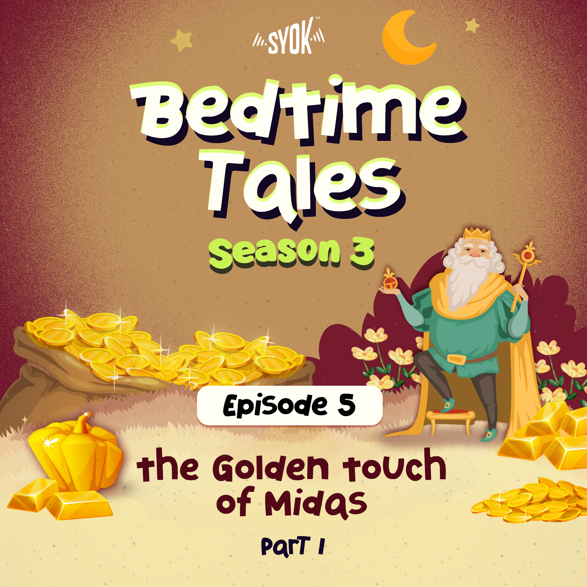 The Golden Touch of Midas Part 1 | Bedtime Tales S3E5 episode artwork