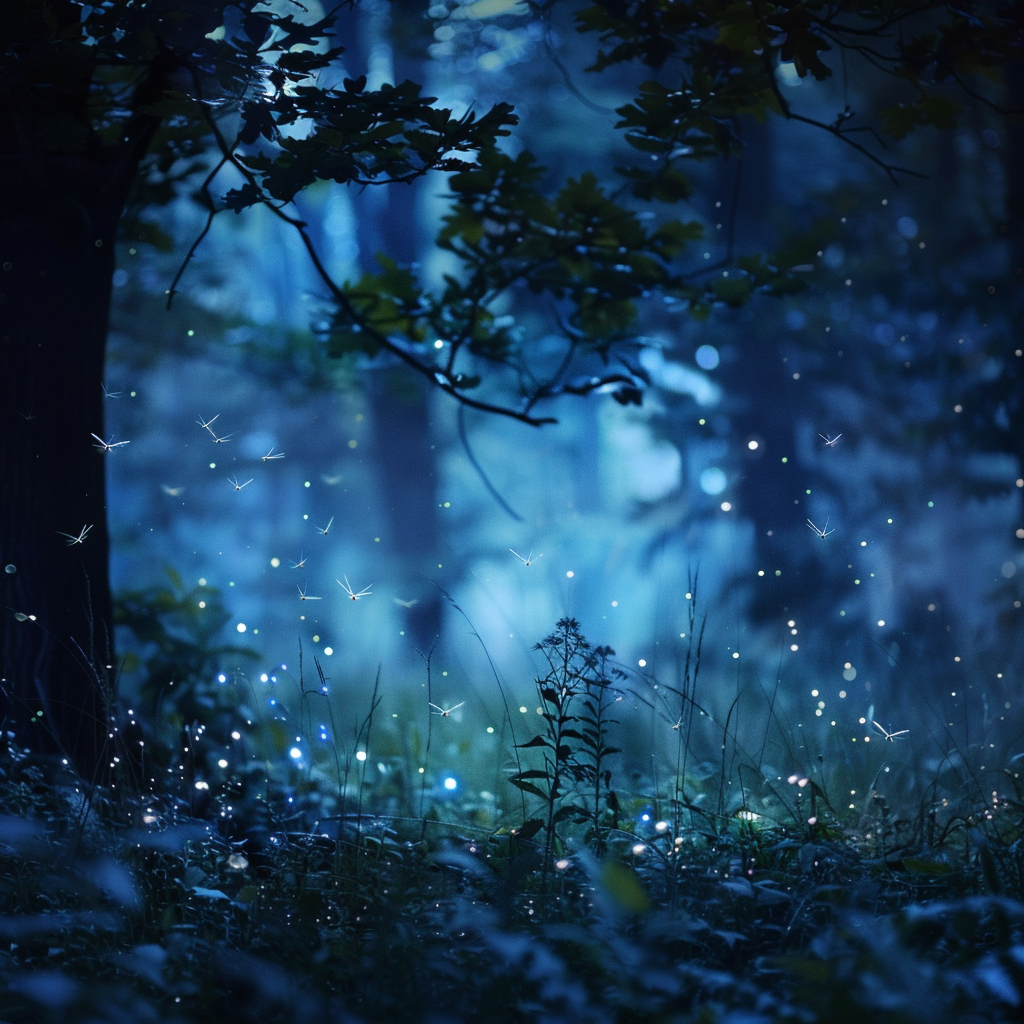 FOREST AT NIGHT Crickets Sounds for Relax Study Sleep De-Stress 🎧 100% RELAX