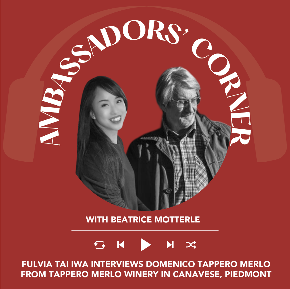 Ep. 2708 Opera in a wine bottle with Fulvia Tai IWA and Domenico Tappero Merlo | Clubhouse Ambassadors' Corner