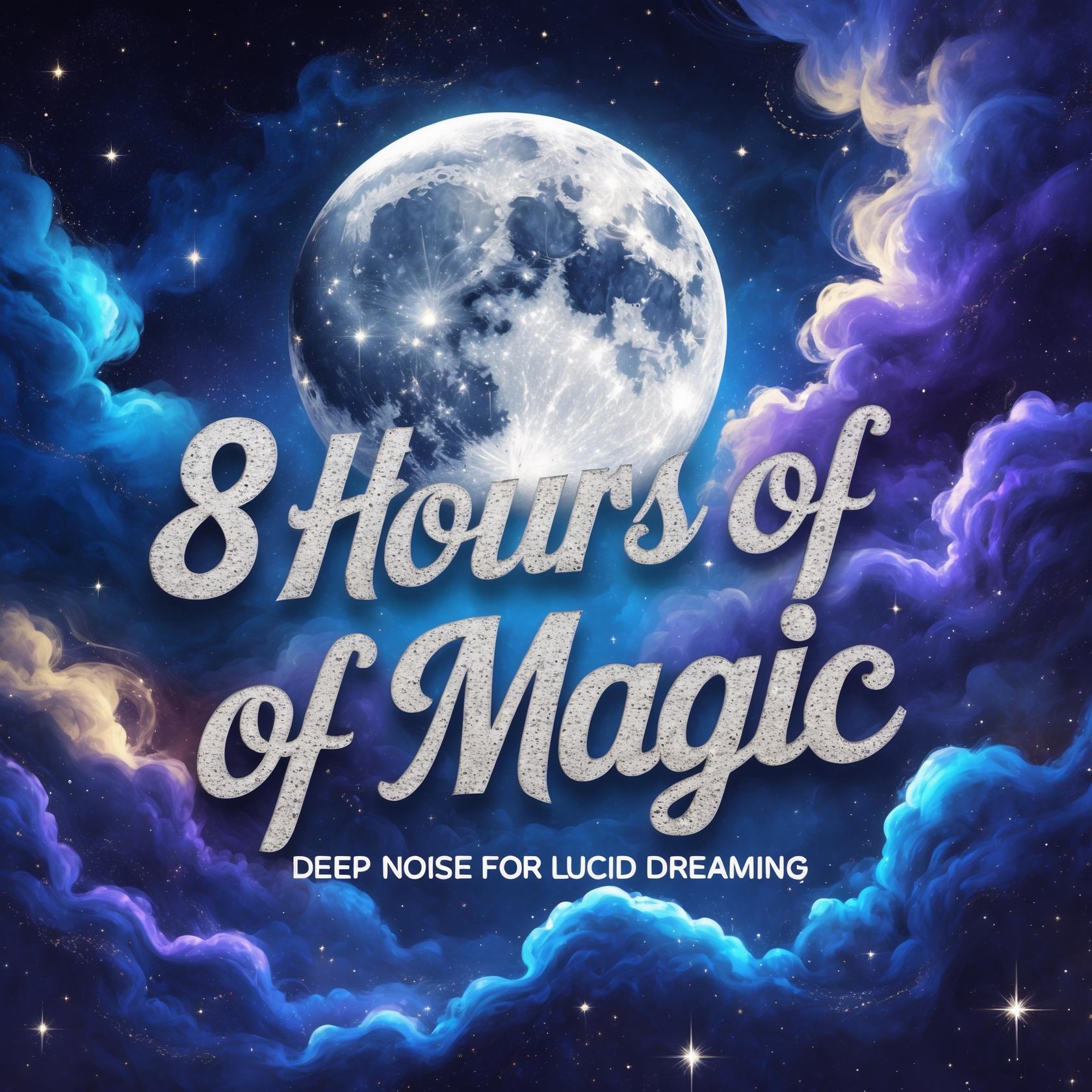 8 Hours of Magic Deep Noise for Lucid Dreaming 🌙 | Enter a Dreamlike State