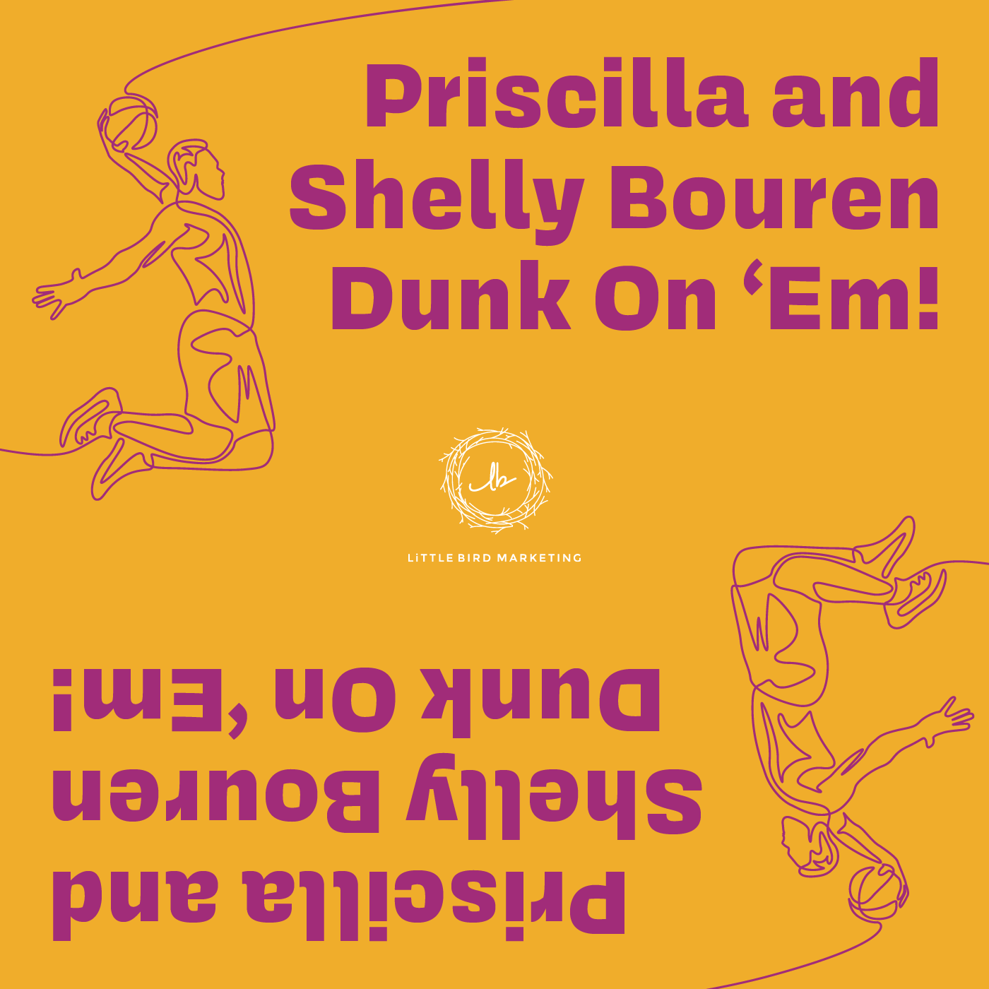 Priscilla and Shelly Bouren Dunk On 'Em! episode artwork