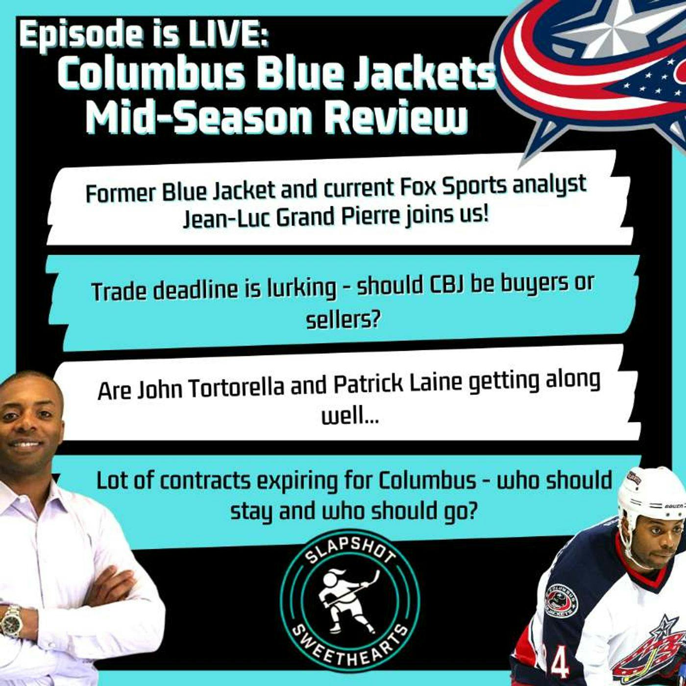 Columbus Blue Jackets Mid-Season Review with Jean-Luc Grand-Pierre