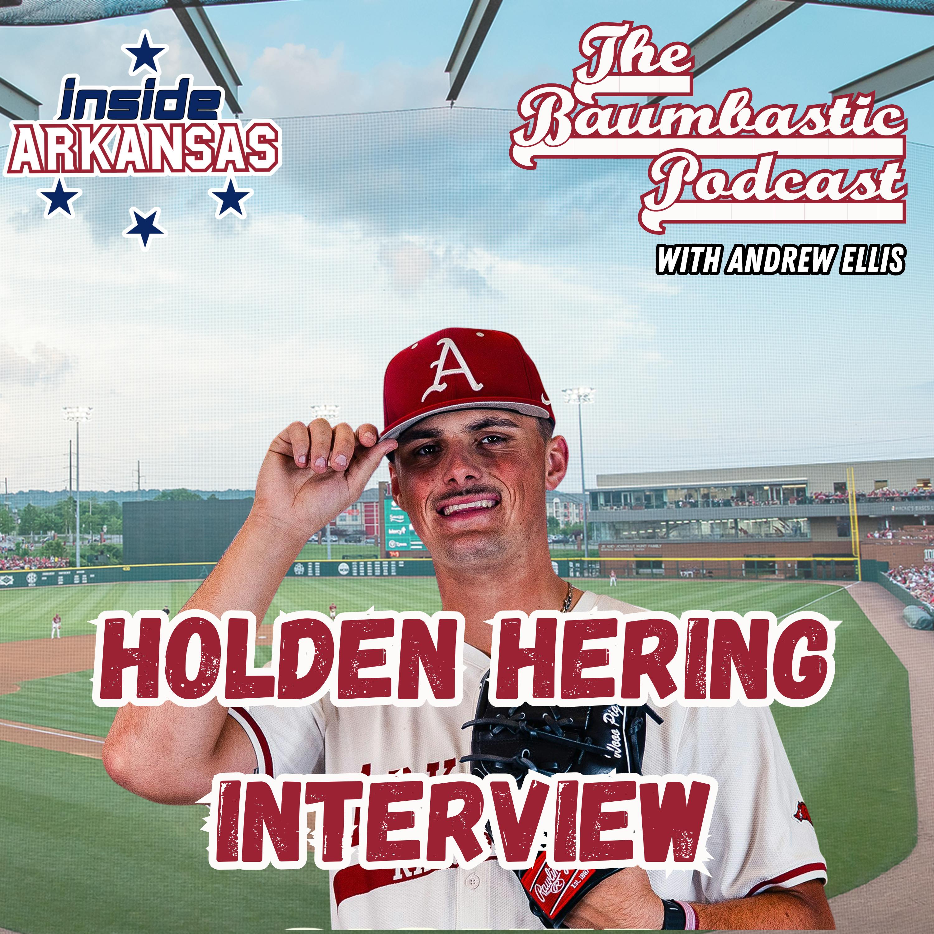 #1 JUCO Prospect Holden Hering Talks Razorback Future & MLB Draft